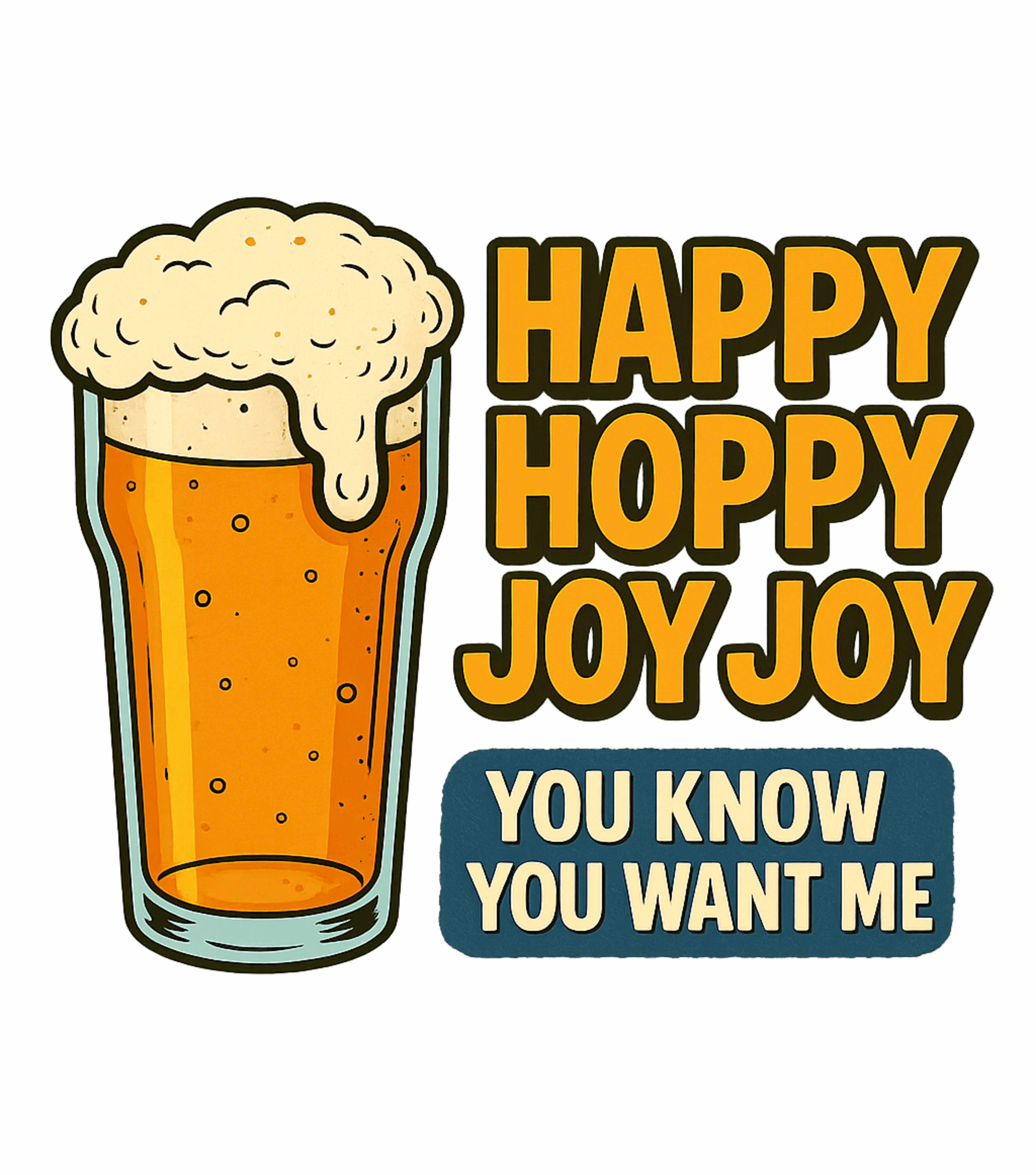 Happy Hoppy Joy Joy T-Shirt product thumbnail image Happy Hoppy Joy Joy T-Shirt product thumbnail image
