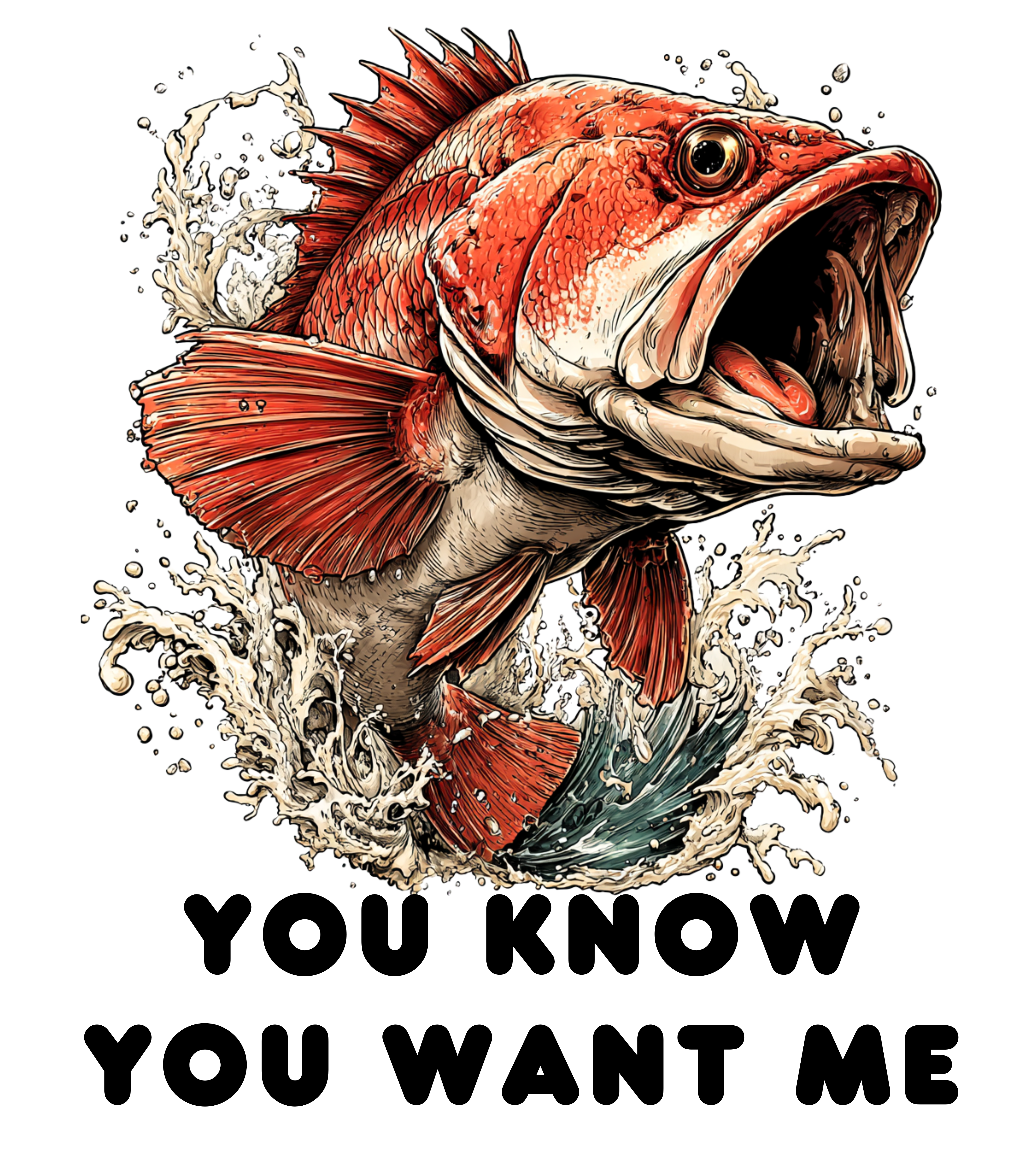 Gone Fishing You Know You Want Me Tee product thumbnail image Gone Fishing You Know You Want Me Tee product thumbnail image