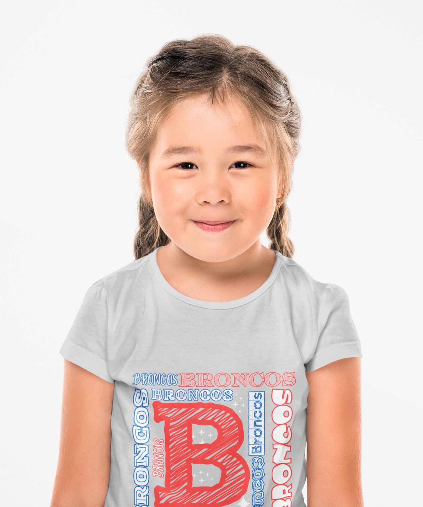 B for Broncos Spirit Wear Tee Shirt - Youth Barksdale Plano Elementary product thumbnail image B for Broncos Spirit Wear Tee Shirt - Youth Barksdale Plano Elementary product thumbnail image