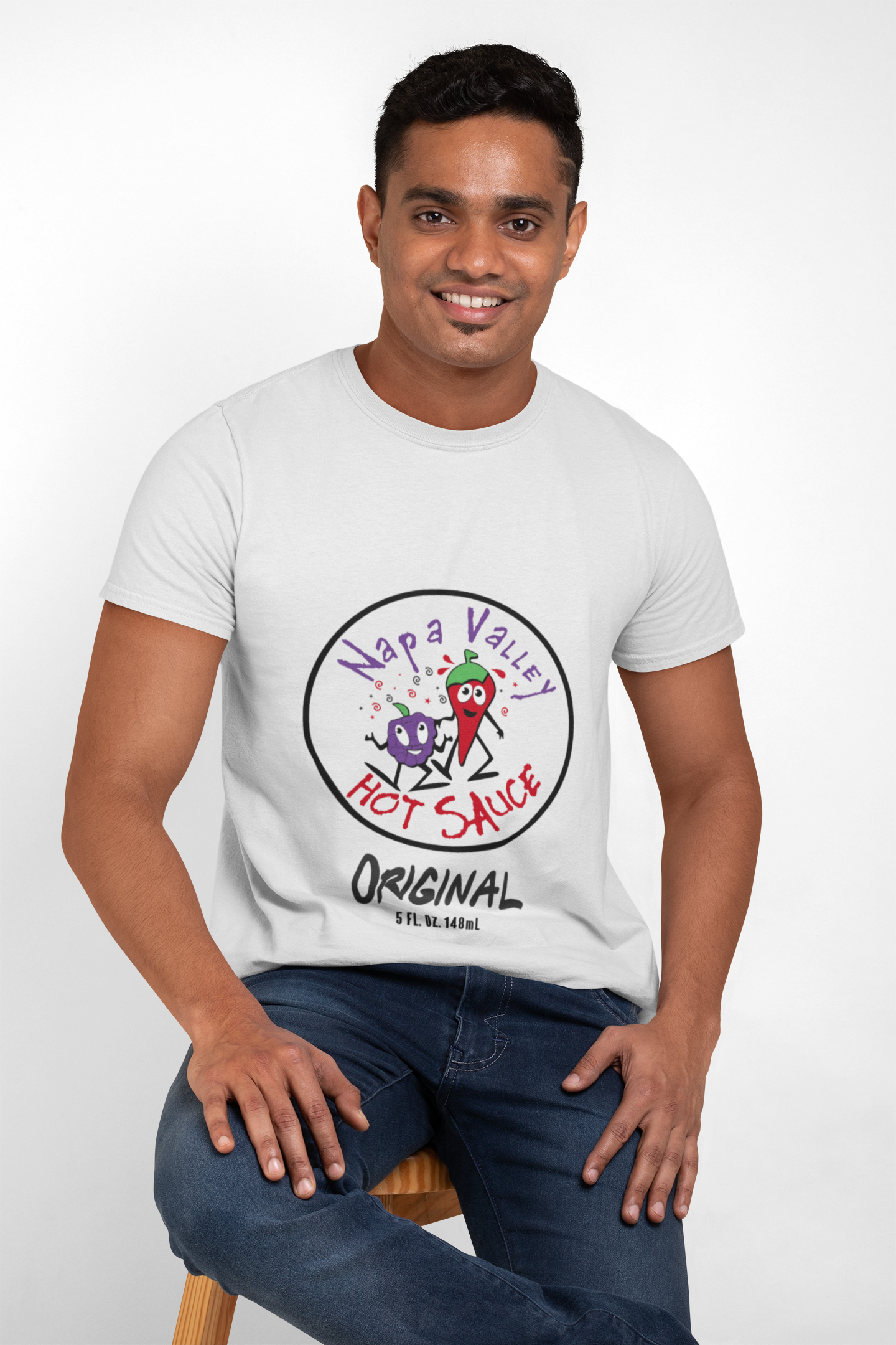 Original Men White T-Shirt product thumbnail image Original Men White T-Shirt product thumbnail image