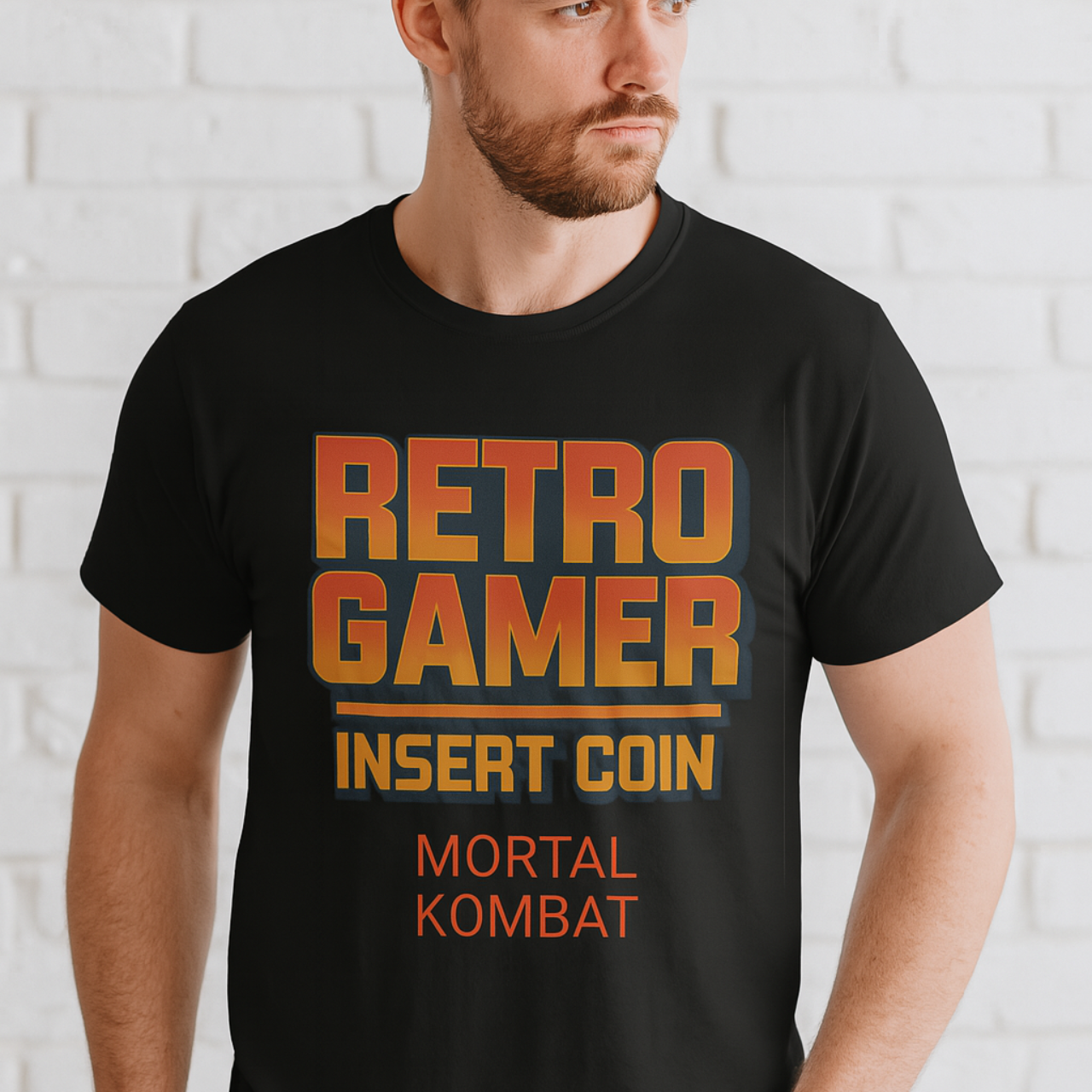 Custom Retro Gamer T-Shirt, Unisex Softstyle Tee, Vintage Gaming Apparel, Perfect Gift for Gamers, Retro Video Game Merchandise