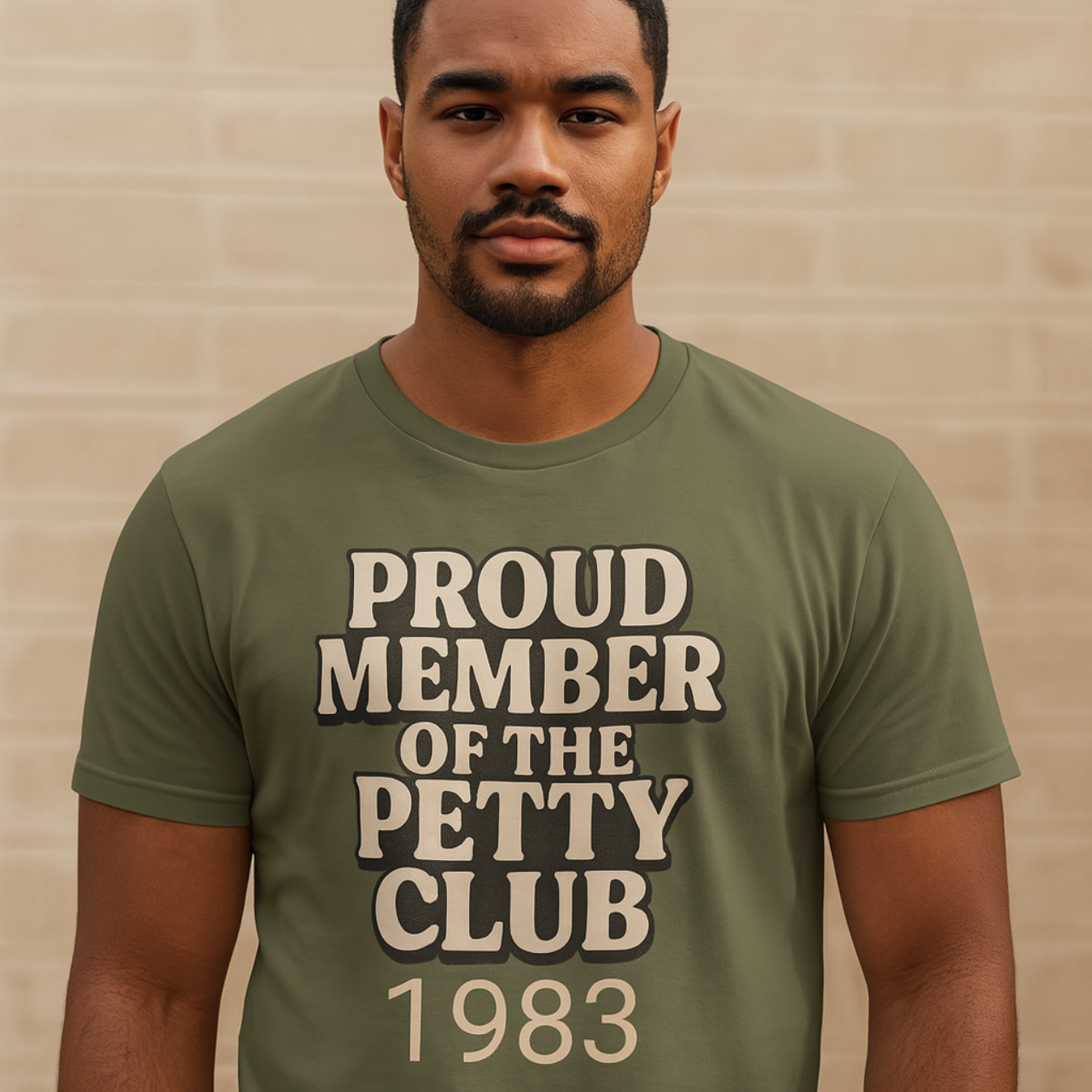 Custom Proud Member T-Shirt, Vintage Style Tee, Funny Club Shirt, Soft Unisex Top, Gift for Friends, Casual Wear, Humor Tee product thumbnail image