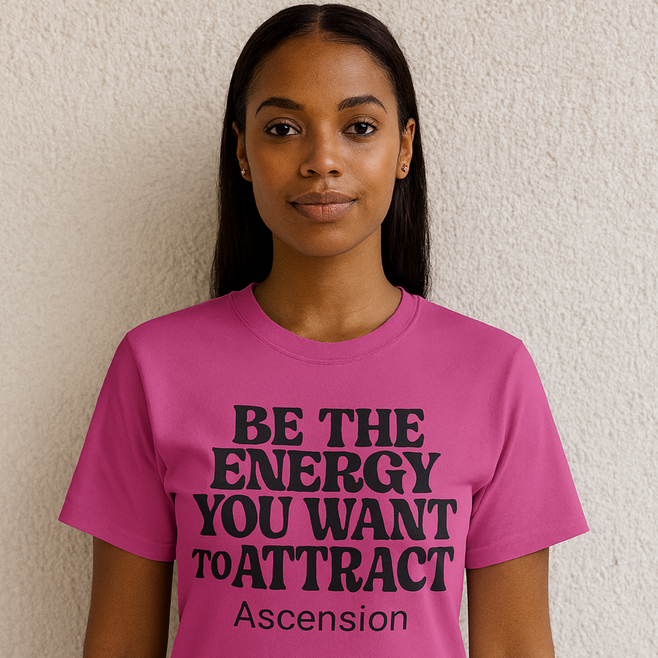Custom Inspirational Energy T-Shirt | Unisex Motivational Tee, Self-Care Apparel, Spiritual Gift, Ascension Message, Positive Vibes Clothing product thumbnail image