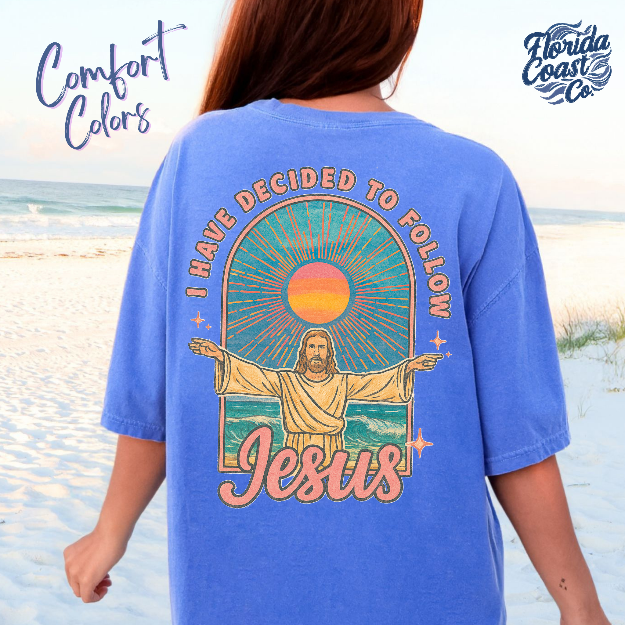 I Have Decided to Follow Jesus Shirt – Comfort Colors Christian Tee – Beachy Faith Shirt – Baptisim Gift – Florida Coast Co. product thumbnail image I Have Decided to Follow Jesus Shirt – Comfort Colors Christian Tee – Beachy Faith Shirt – Baptisim Gift – Florida Coast Co. product thumbnail image