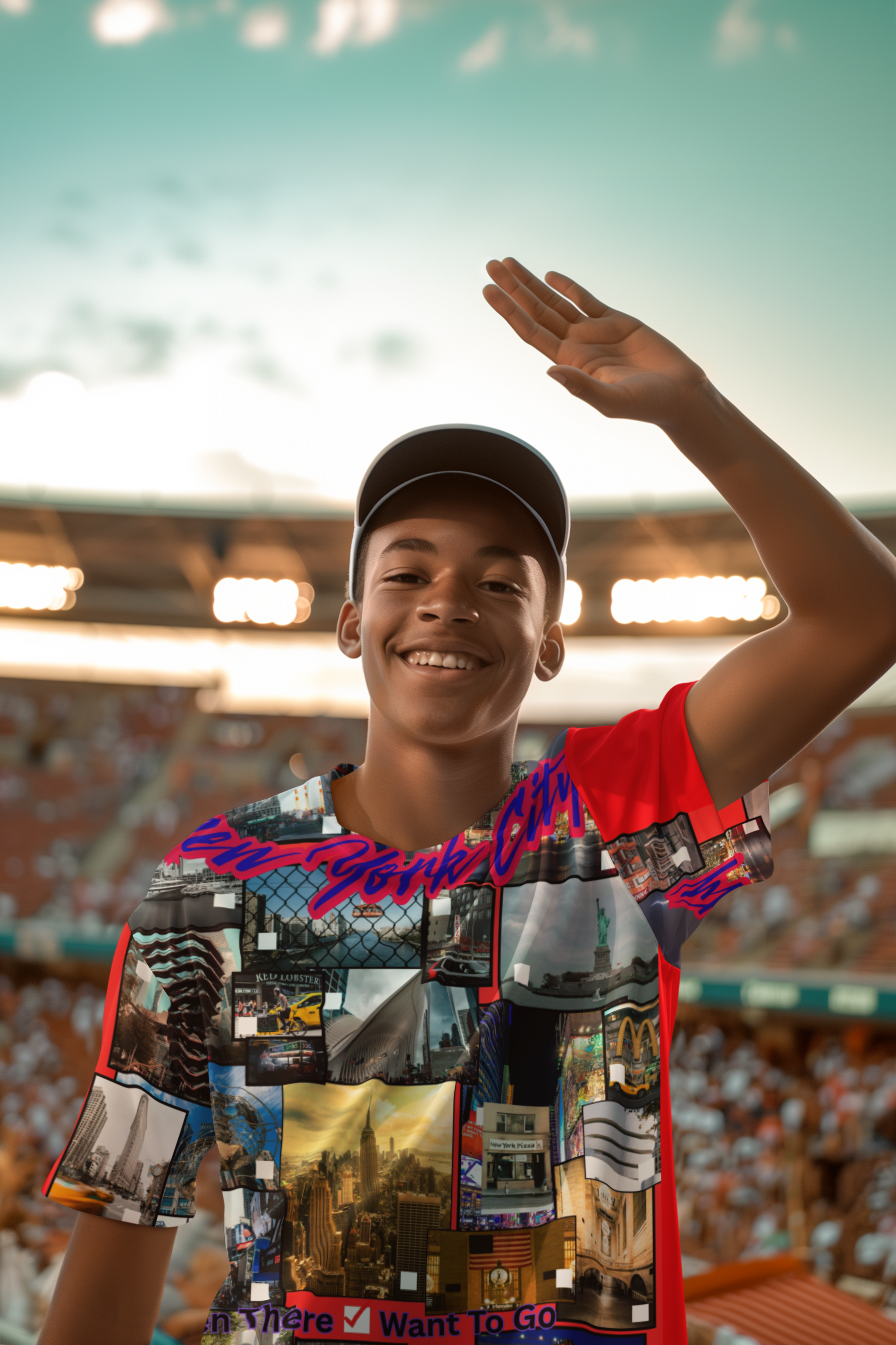 The New York City Check-Off Tee and Matching Coloring Book (optional) (Youth-Tween size) Bundle w/ matching Tote! product thumbnail image The New York City Check-Off Tee and Matching Coloring Book (optional) (Youth-Tween size) Bundle w/ matching Tote! product thumbnail image