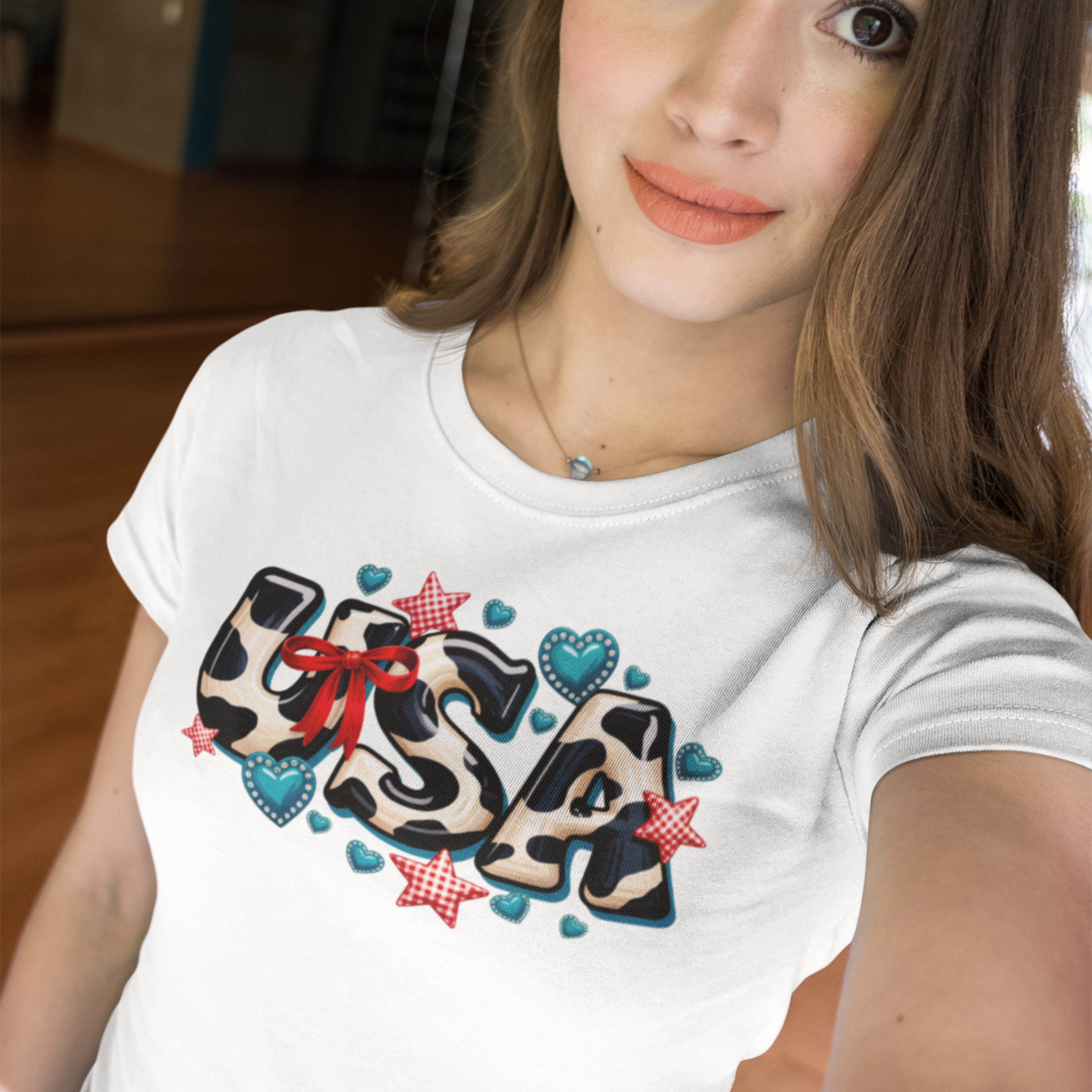 USA Themed Unisex Softstyle T-Shirt - Casual Summer Wear, Patriotic Fashion, Gift for Independence Day, Cozy Style, Everyday Comfort product thumbnail image USA Themed Unisex Softstyle T-Shirt - Casual Summer Wear, Patriotic Fashion, Gift for Independence Day, Cozy Style, Everyday Comfort product thumbnail image