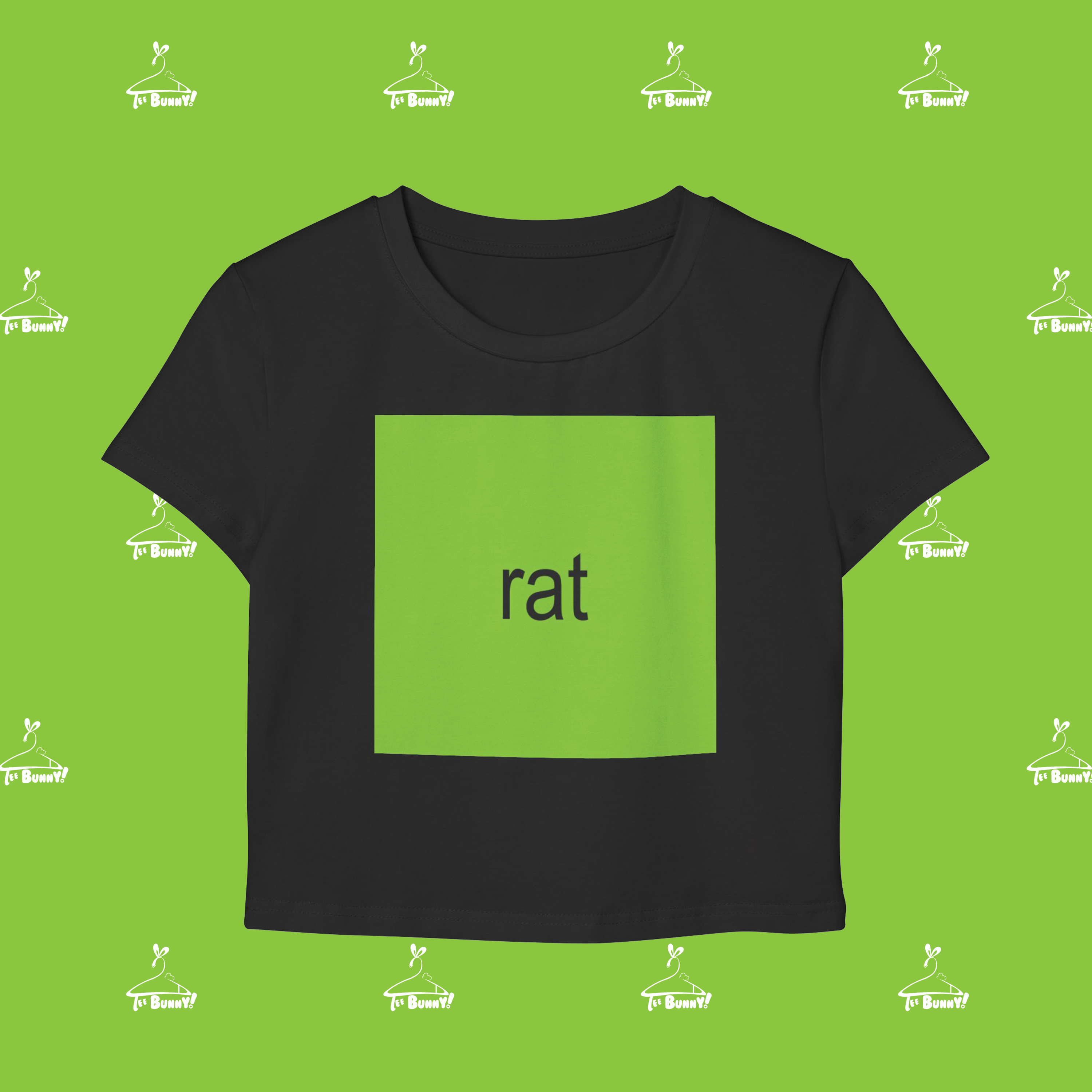Rat Summer - Crop-Top Baby Tee product thumbnail image