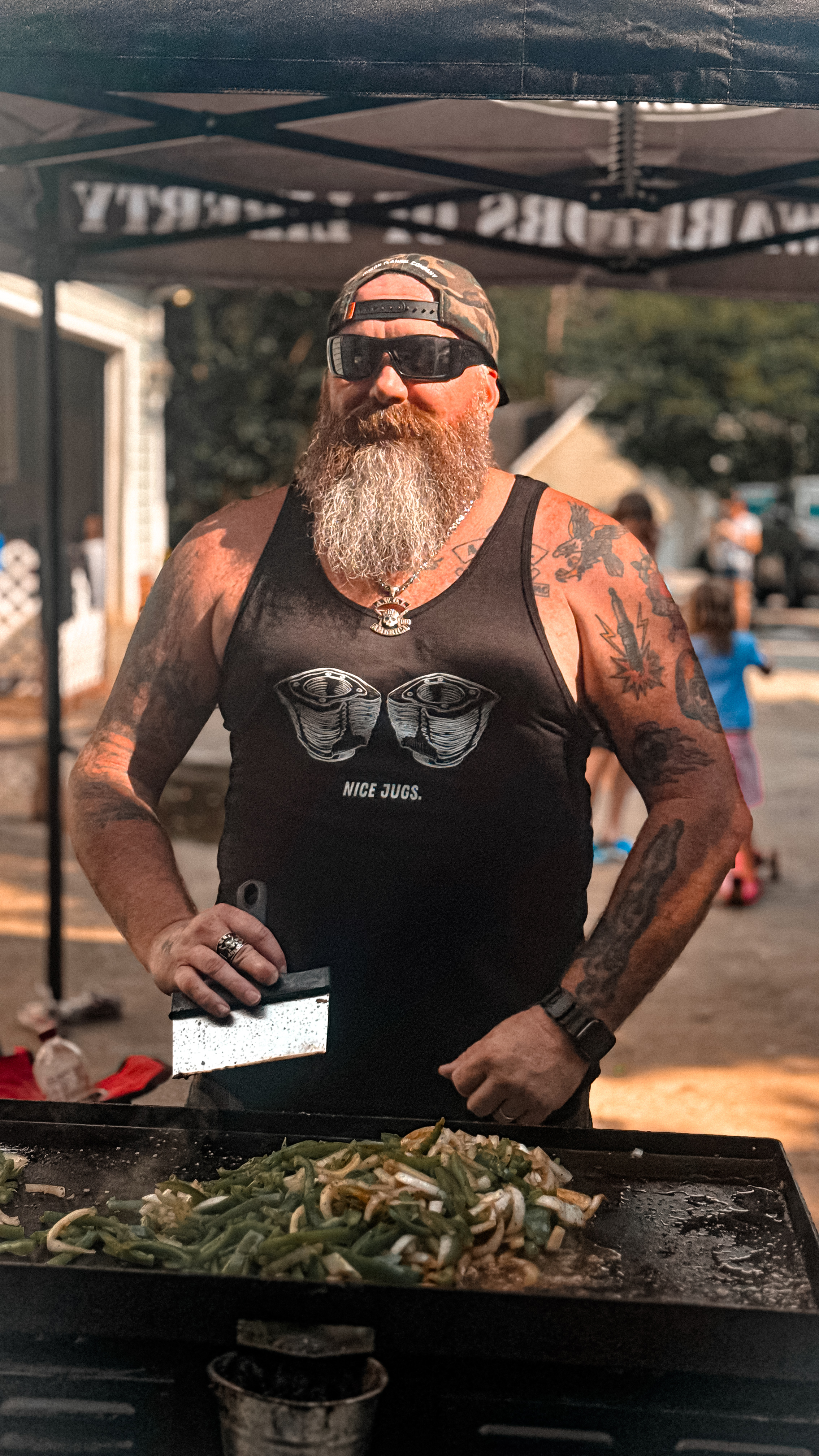 Unisex "Nice Jugs" Motorcycle Humor Tank Top product thumbnail image Unisex "Nice Jugs" Motorcycle Humor Tank Top product thumbnail image