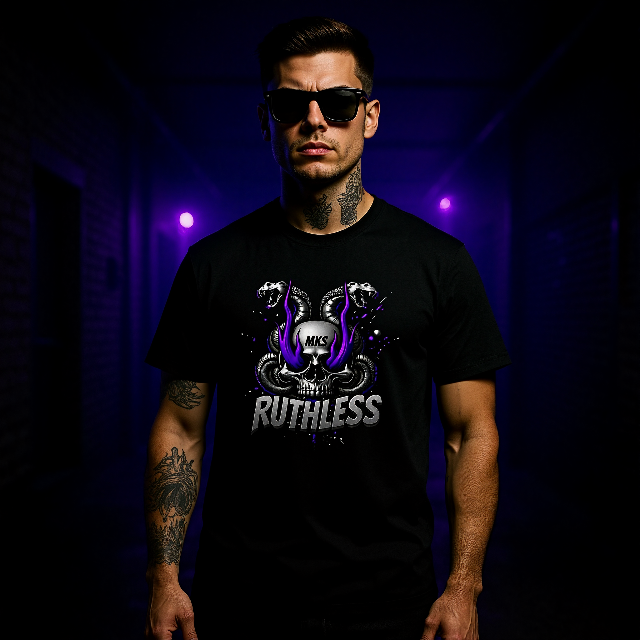 RUTHLESS – MKS Limited Drop (Unisex Jersey Tee) RUTHLESS – MKS Limited Drop (Unisex Jersey Tee)