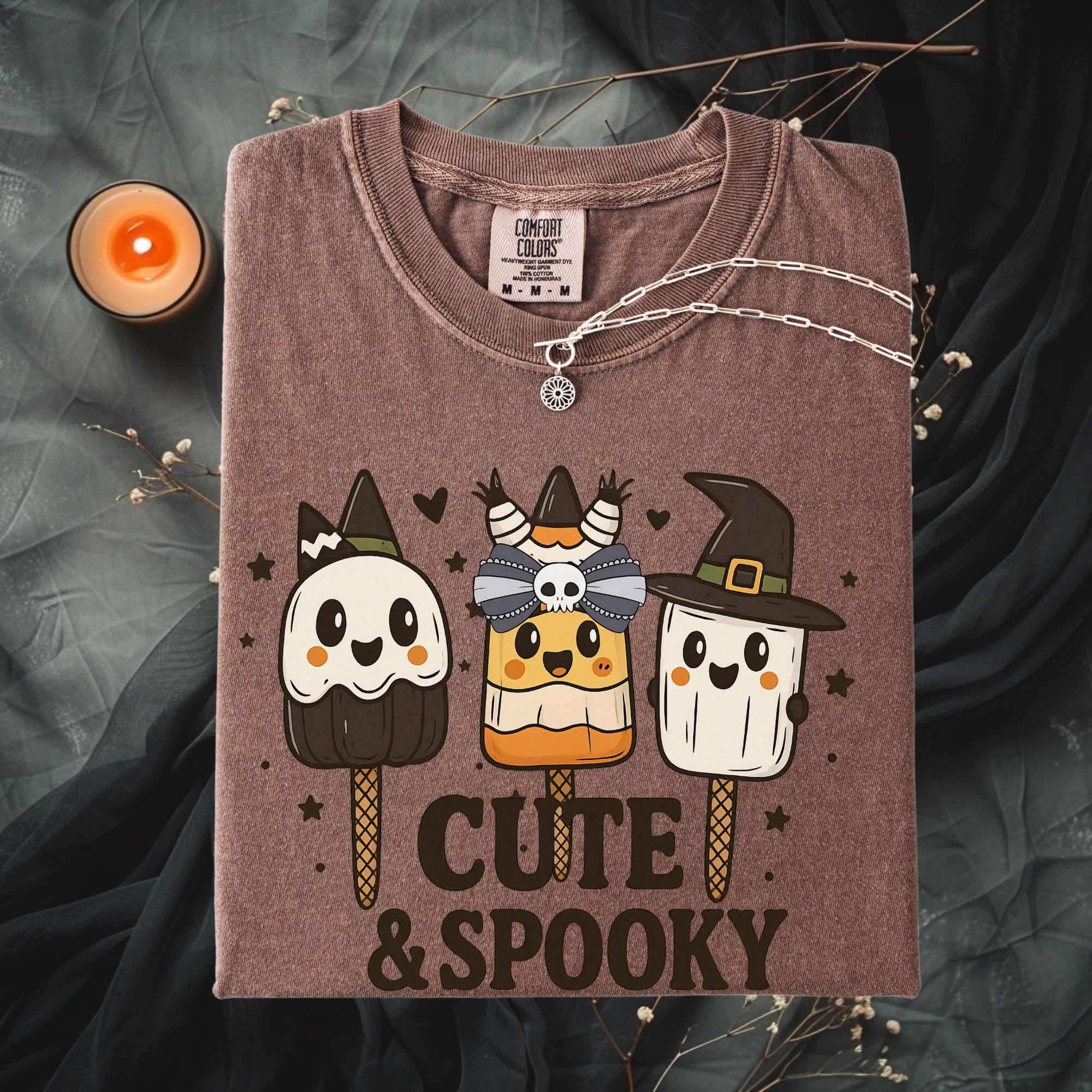 Summerween T-Shirt - Spooky Ice Cream Shirt, Halloween Tee product thumbnail image Summerween T-Shirt - Spooky Ice Cream Shirt, Halloween Tee product thumbnail image