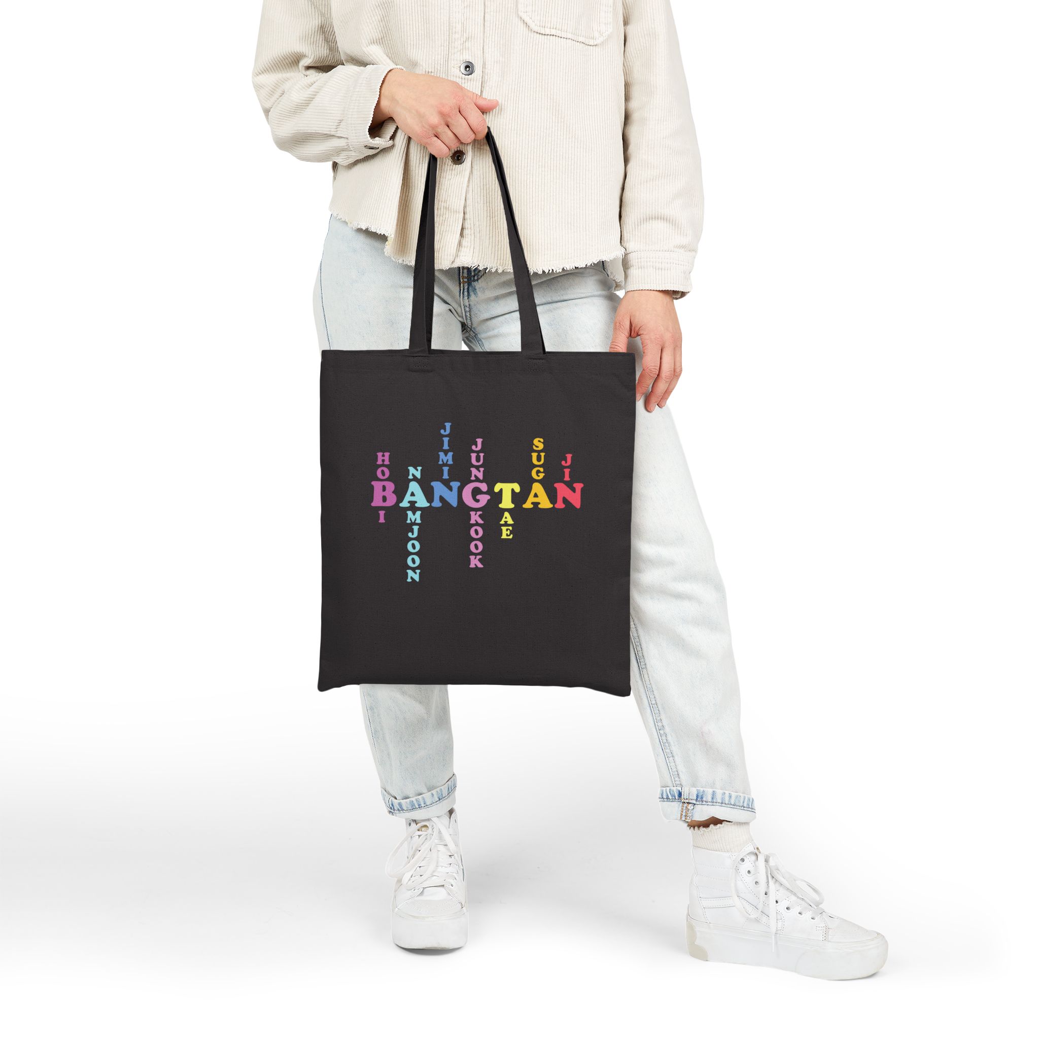 BANGTAN Cotton Canvas Tote Bag product thumbnail image BANGTAN Cotton Canvas Tote Bag product thumbnail image