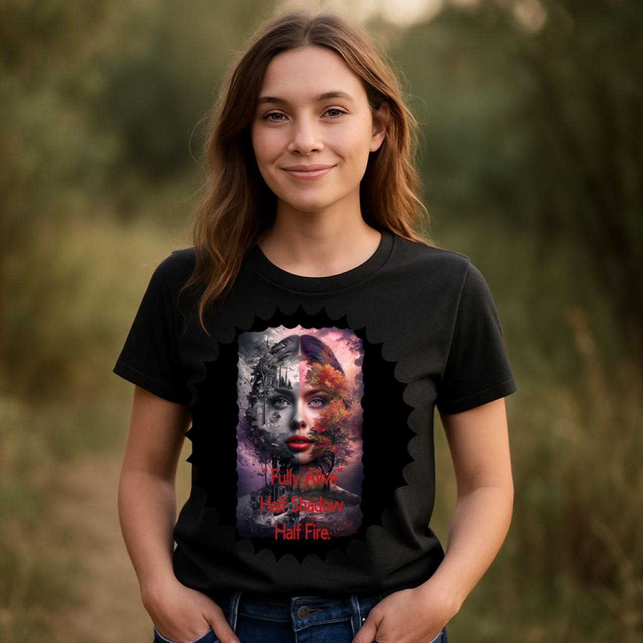 Mystical Fire Tee - Unisex T-Shirt product thumbnail image