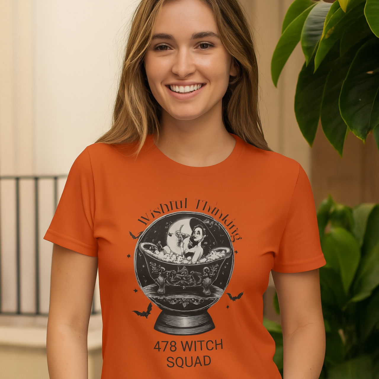 Personalized Witch Squad T-Shirt | Unisex Softstyle Tee, Halloween Apparel, Boho Witch Shirt, Gift for Witches, Spooky Season Wear, Occult Fashion