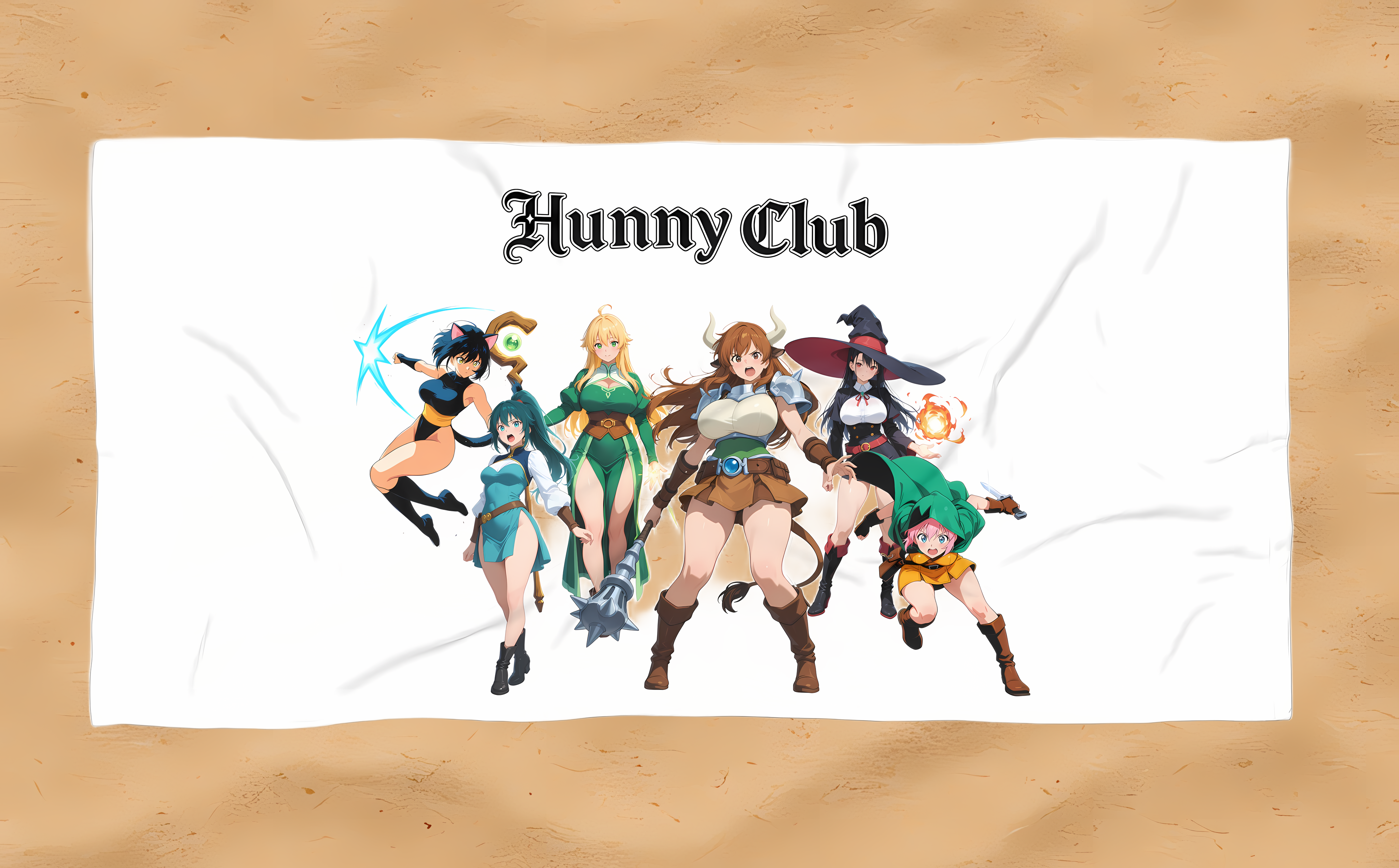 Battle-Ready Beauties - Beach Towel - Hunny Club Battle-Ready Beauties - Beach Towel - Hunny Club