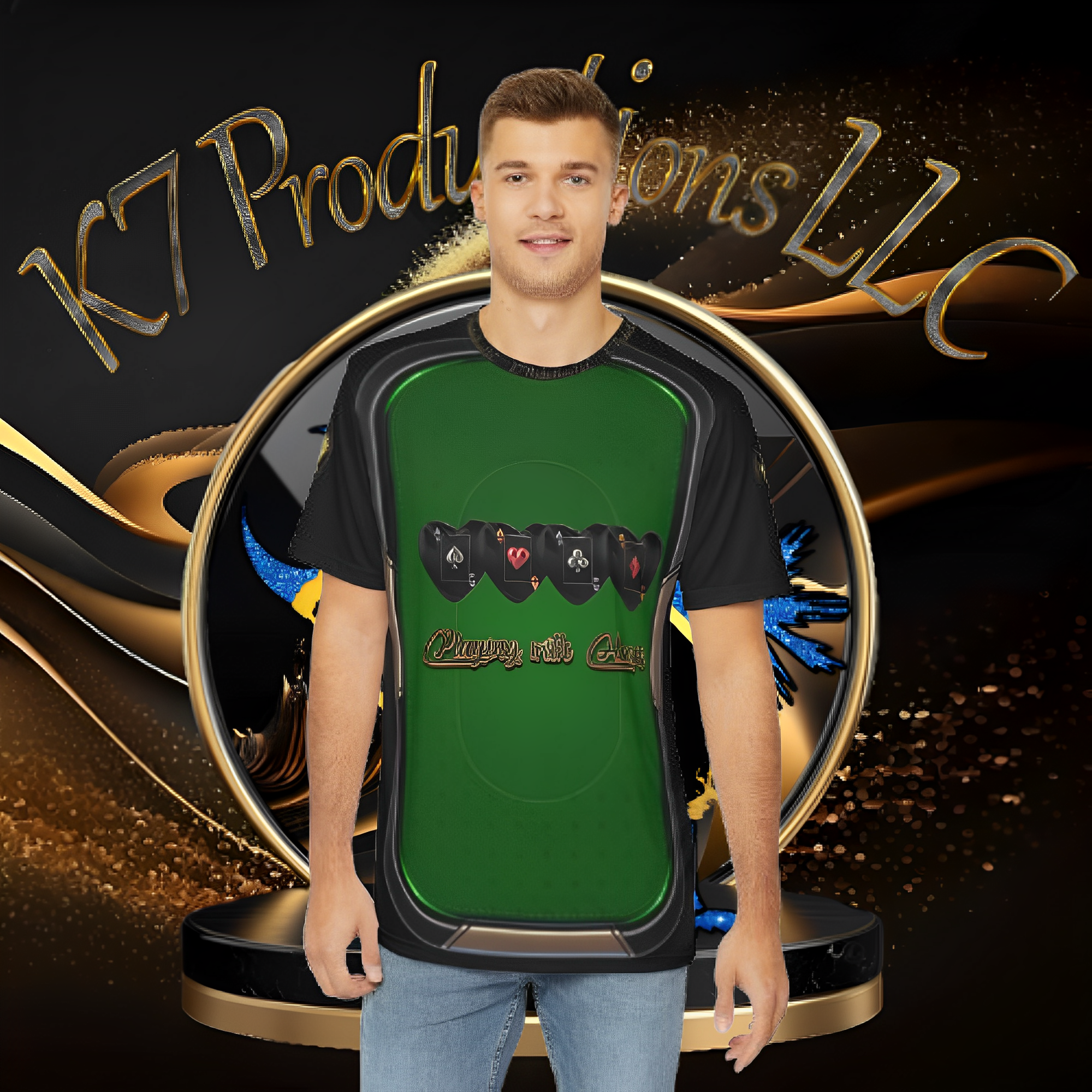 Men's Playing w/ Hearts Tee product thumbnail image Men's Playing w/ Hearts Tee product thumbnail image