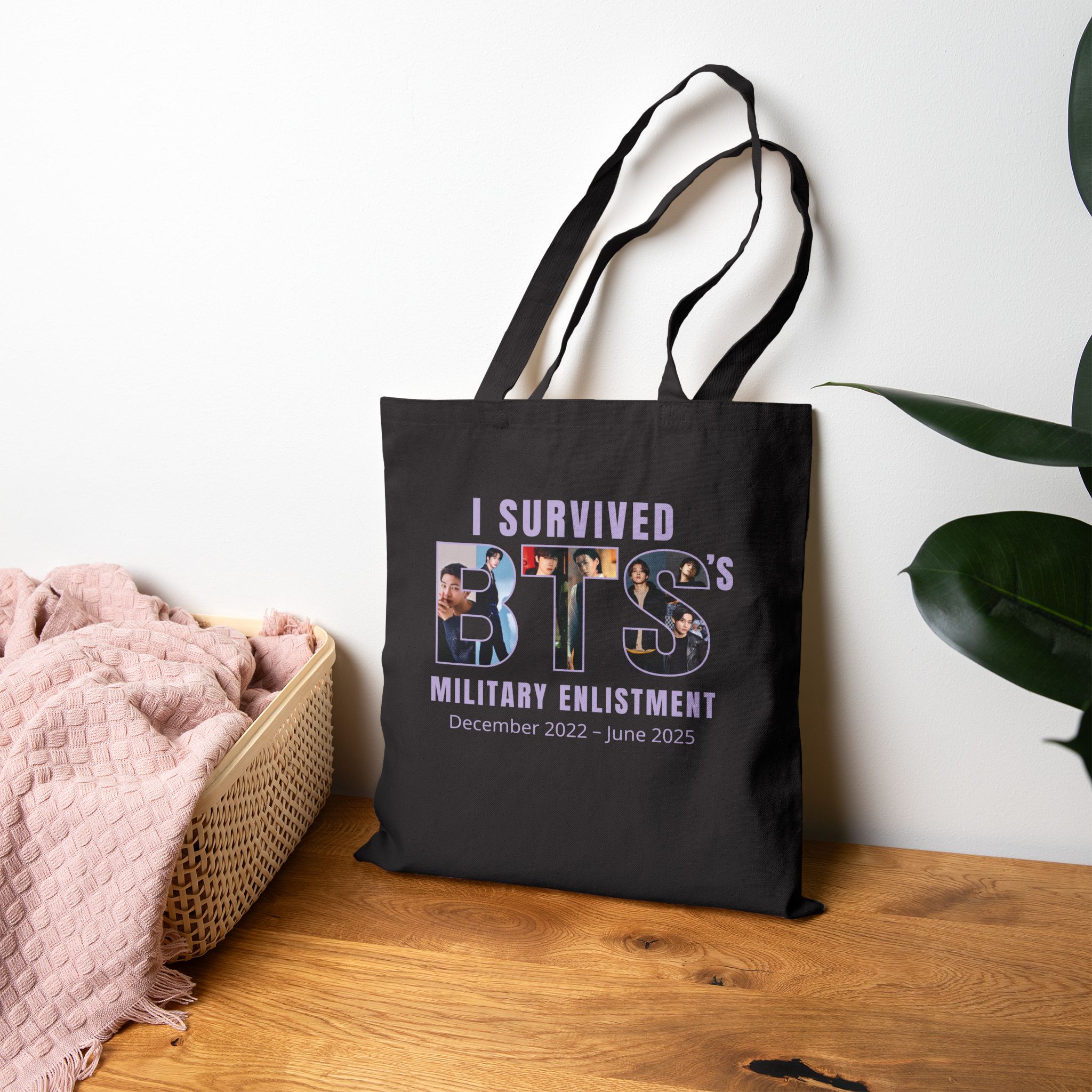 I Survived Cotton Canvas Tote Bag