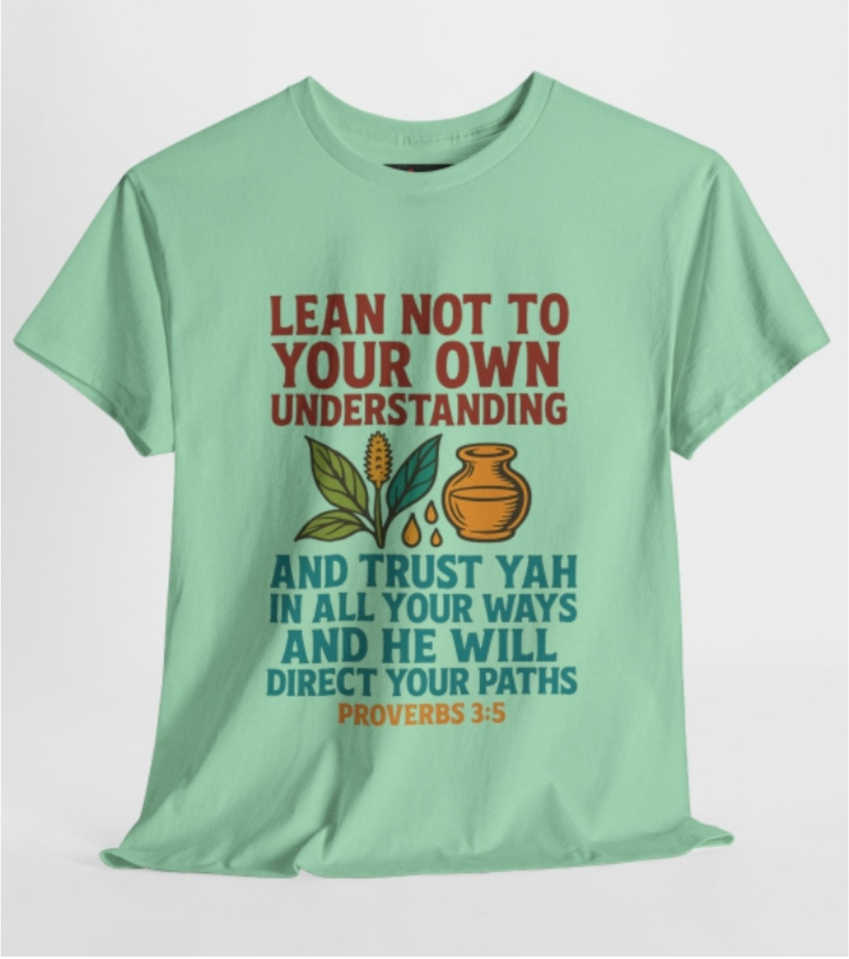 Faith Inspired Unisex Tee - Proverbs 3:5 Tee For Believers Of The Way  product thumbnail image