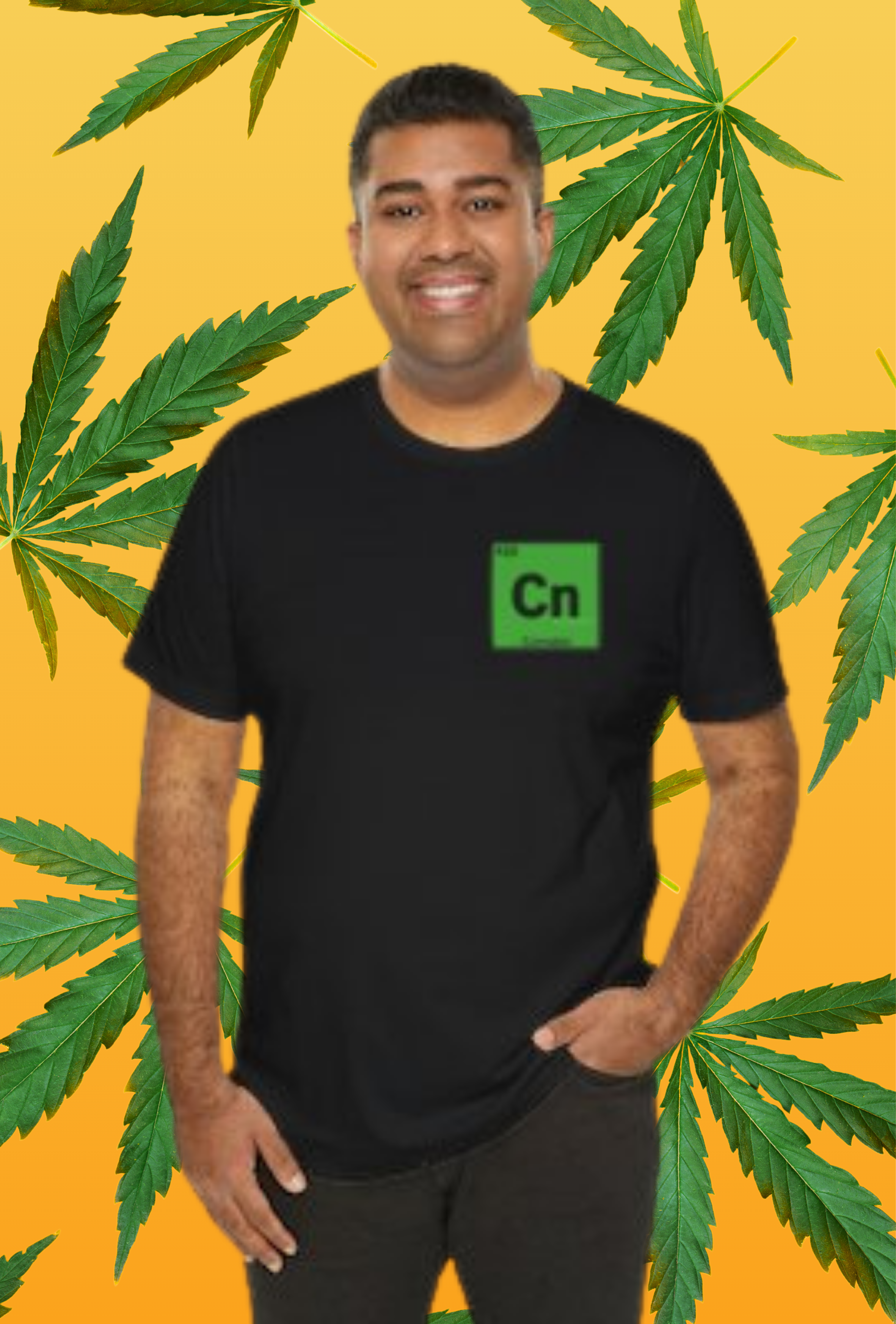 Cannabis 420 Element T-Shirt │ Soul Trip Collection