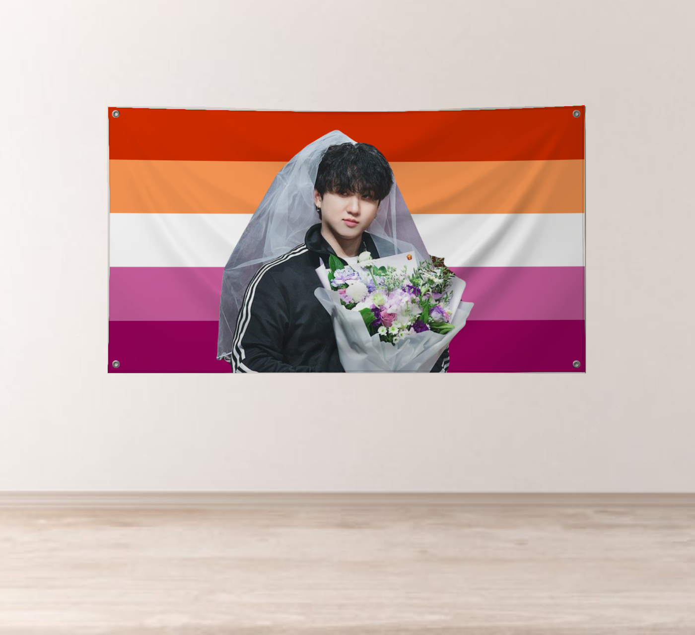 Changbin (Stray Kids) Lesbian Flag product thumbnail image