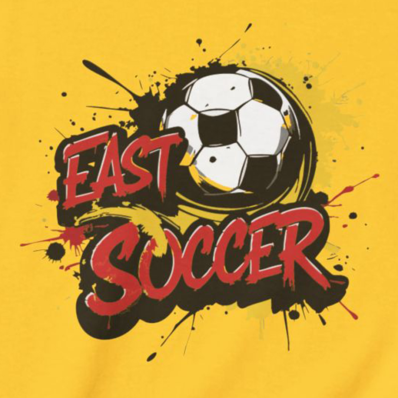 East Soccer / Kids Heavy Cotton™ Tee product thumbnail image East Soccer / Kids Heavy Cotton™ Tee product thumbnail image