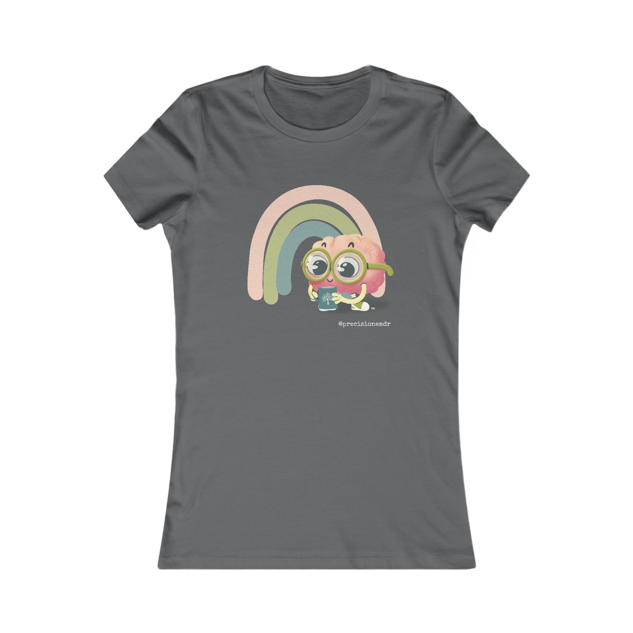 PEAbody Light Rainbow Fitted Tee