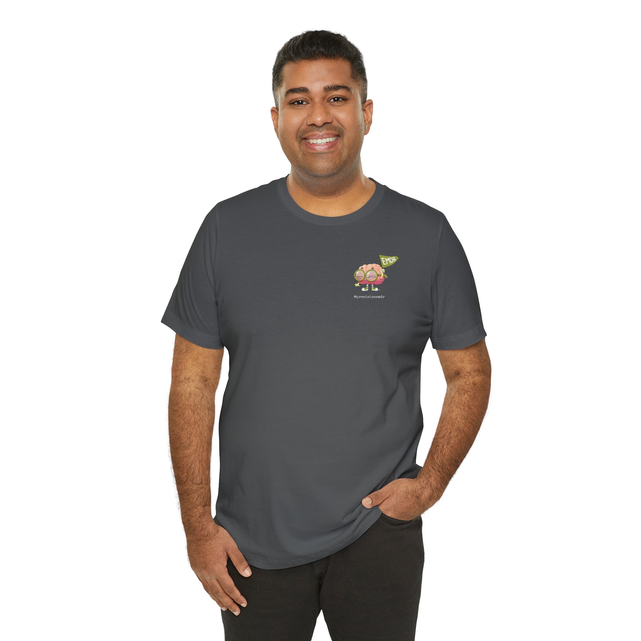 PEAbody Hooray for EMDR Flag Tee product thumbnail image PEAbody Hooray for EMDR Flag Tee product thumbnail image