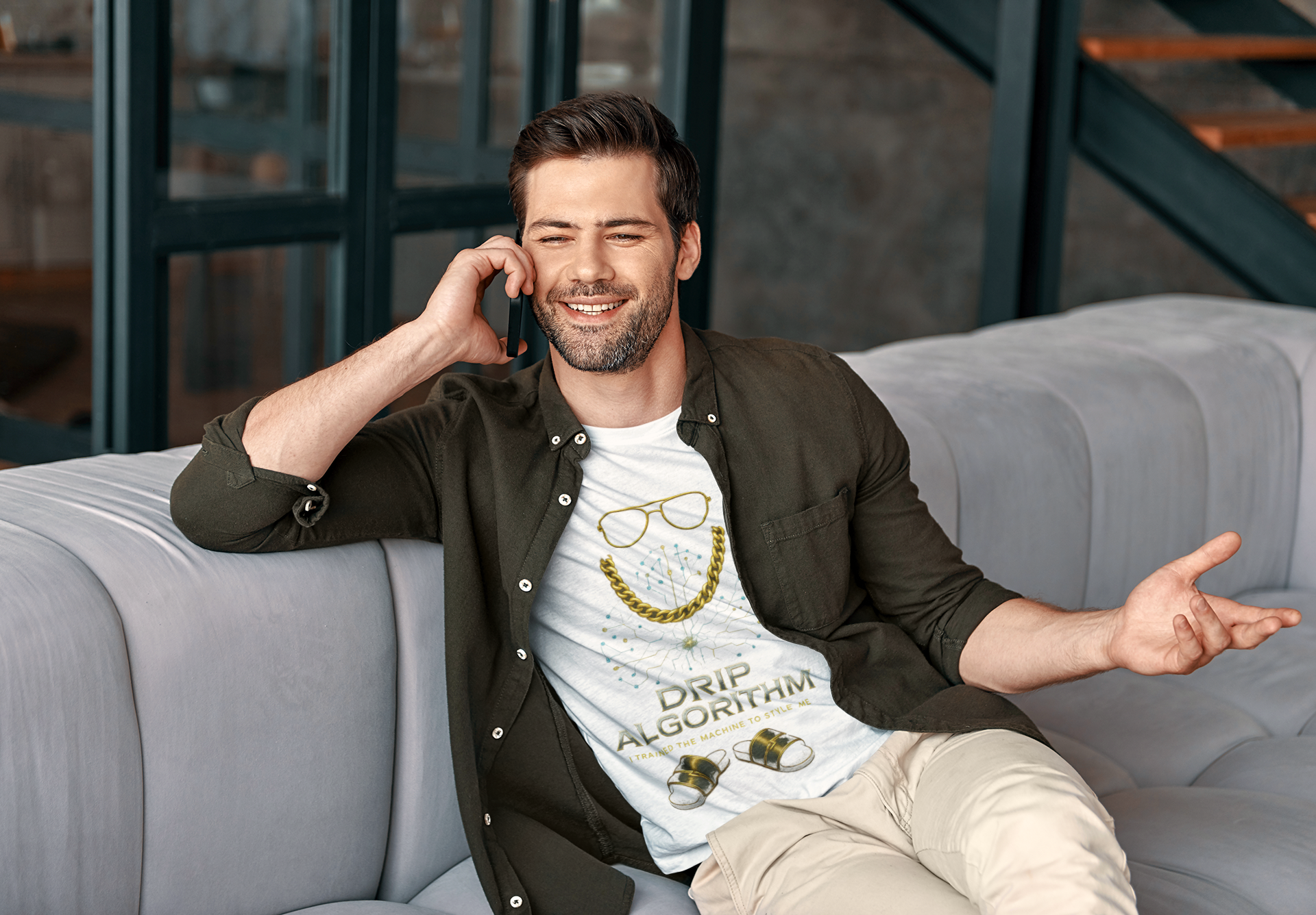 Drip Algorithm Graphic Tee Drip Algorithm Graphic Tee