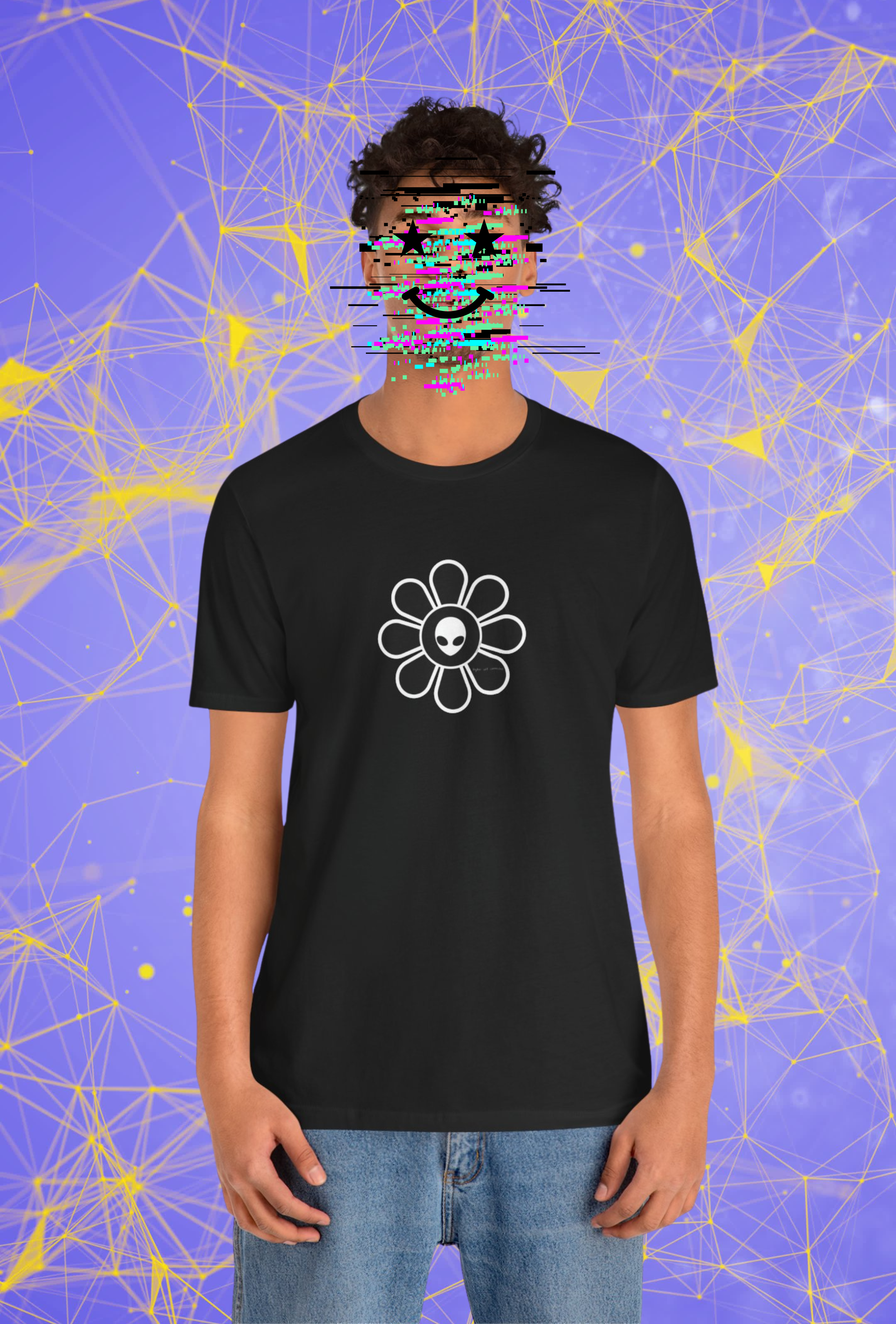Bloom Like A Starseed. T-Shirt │ Astral Drip • Alien Collection Bloom Like A Starseed. T-Shirt │ Astral Drip • Alien Collection