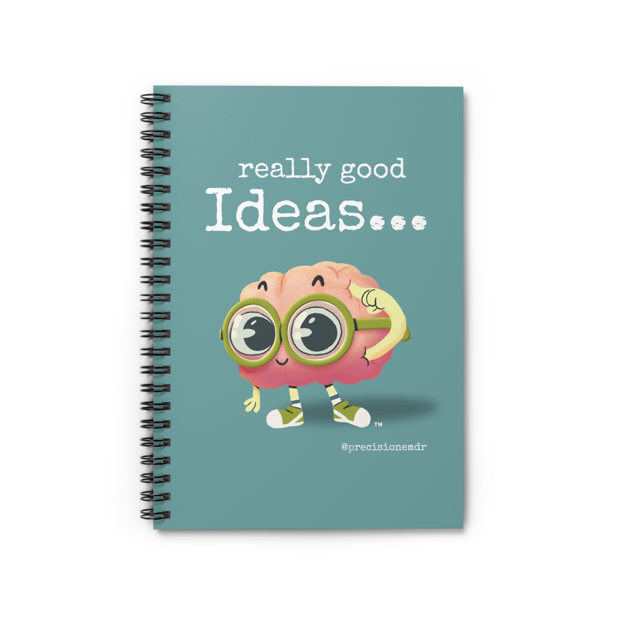 PEAbody Great Ideas Spiral Notebook, 6x8 PEAbody Great Ideas Spiral Notebook, 6x8