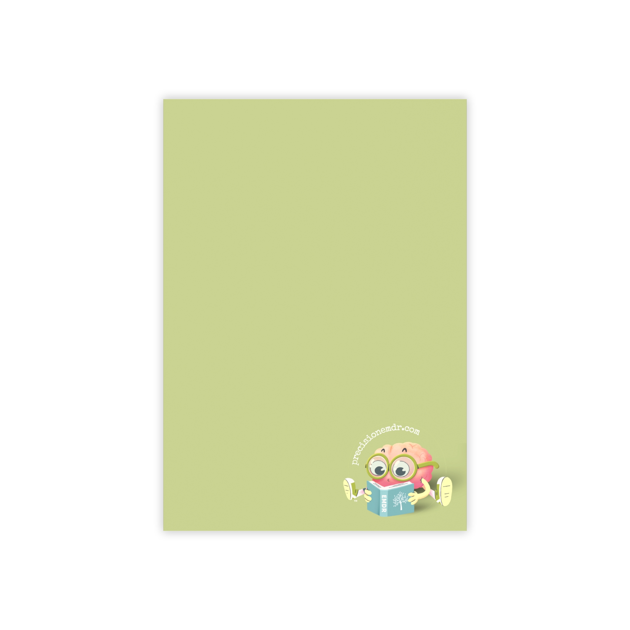 PEAbody Reading PEA Green Post-it® Note Pads, 4" X 6" PEAbody Reading PEA Green Post-it® Note Pads, 4" X 6"