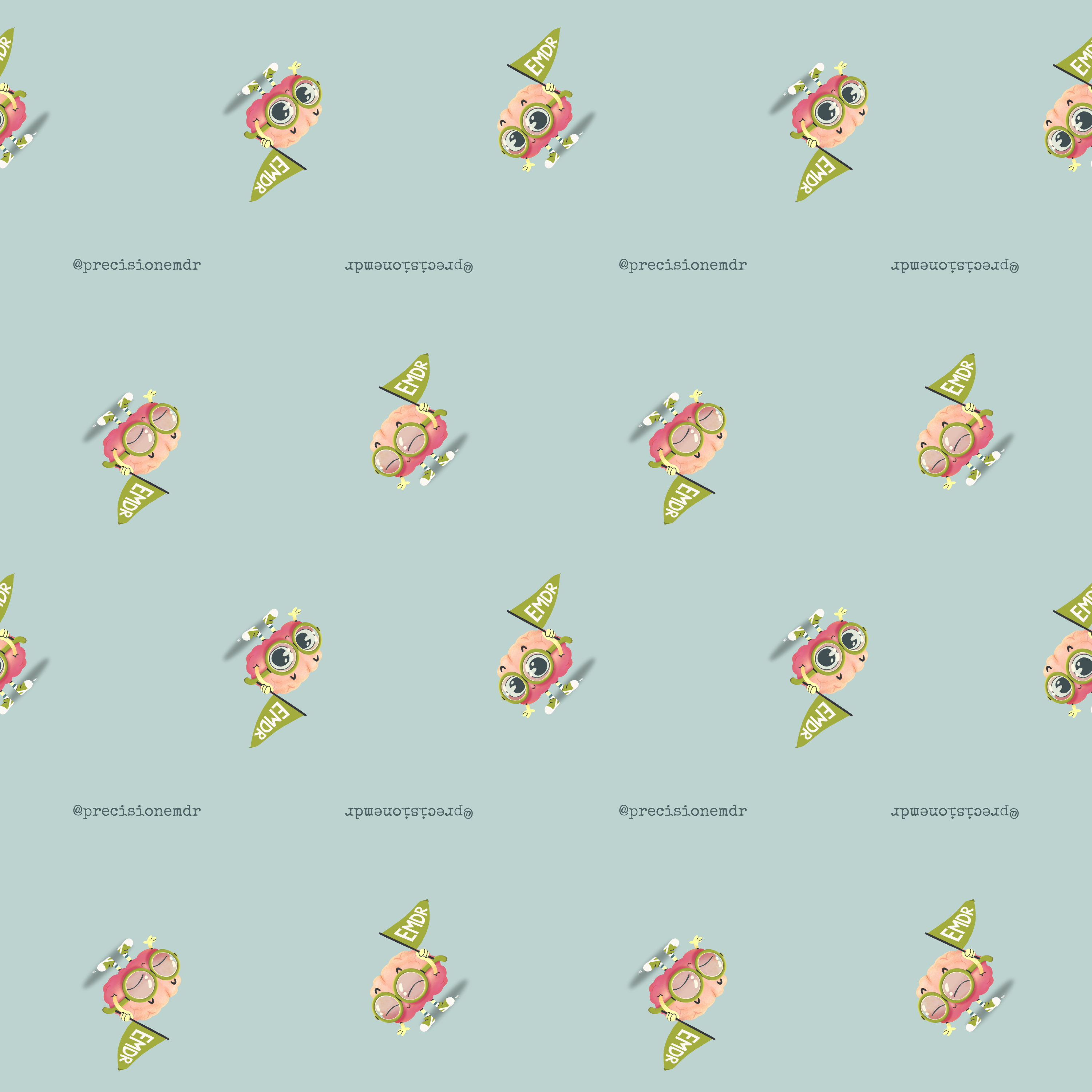 PEAbody Loves EMDR Pet Bandana Collar, 4 Sizes Available product thumbnail image PEAbody Loves EMDR Pet Bandana Collar, 4 Sizes Available product thumbnail image