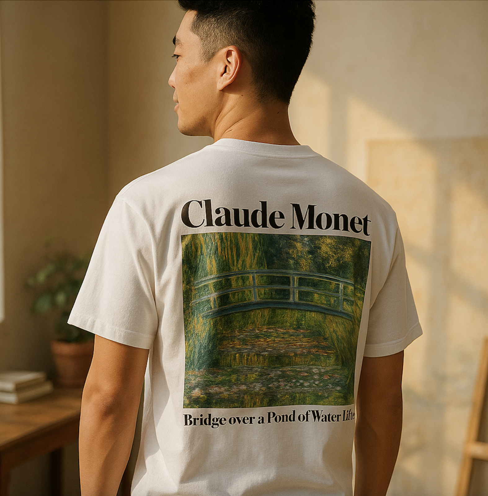 The Artelier IX Tee – Monet Water Lilies Edition product thumbnail image