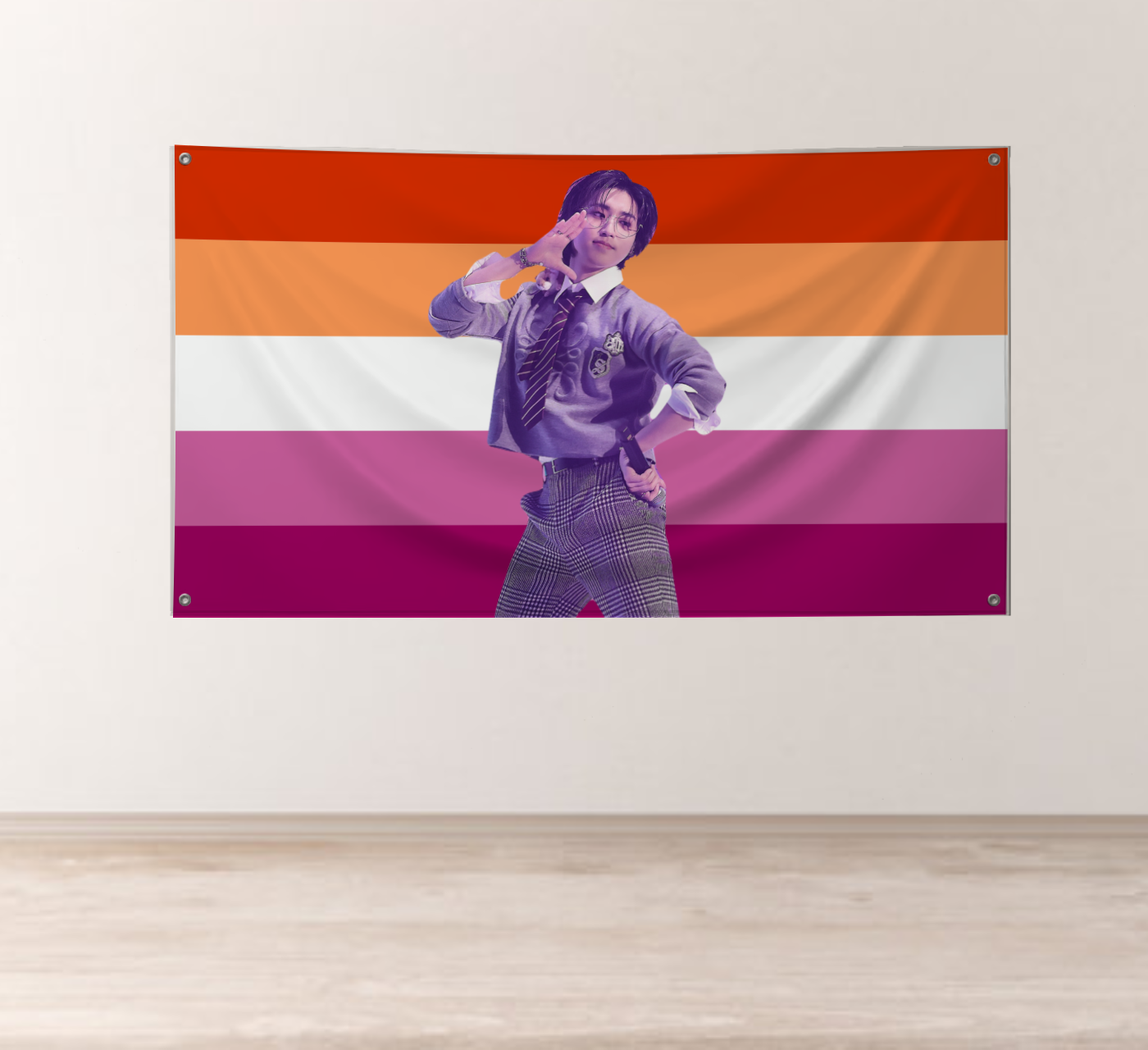 Han (Stray Kids) Lesbian Pride Flag product thumbnail image