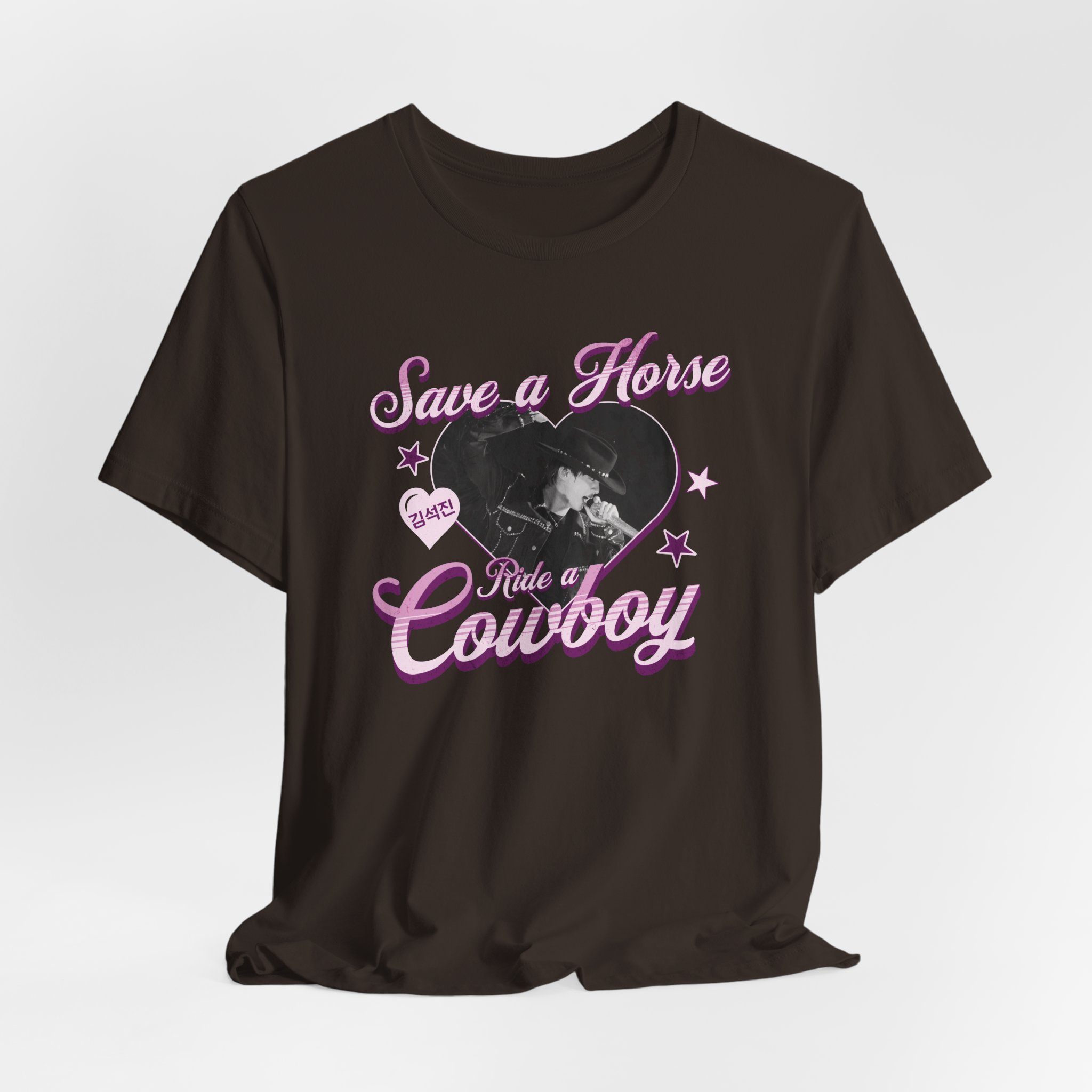JIN, Save a Horse Unisex Tee, Designed for Army by Army product thumbnail image JIN, Save a Horse Unisex Tee, Designed for Army by Army product thumbnail image