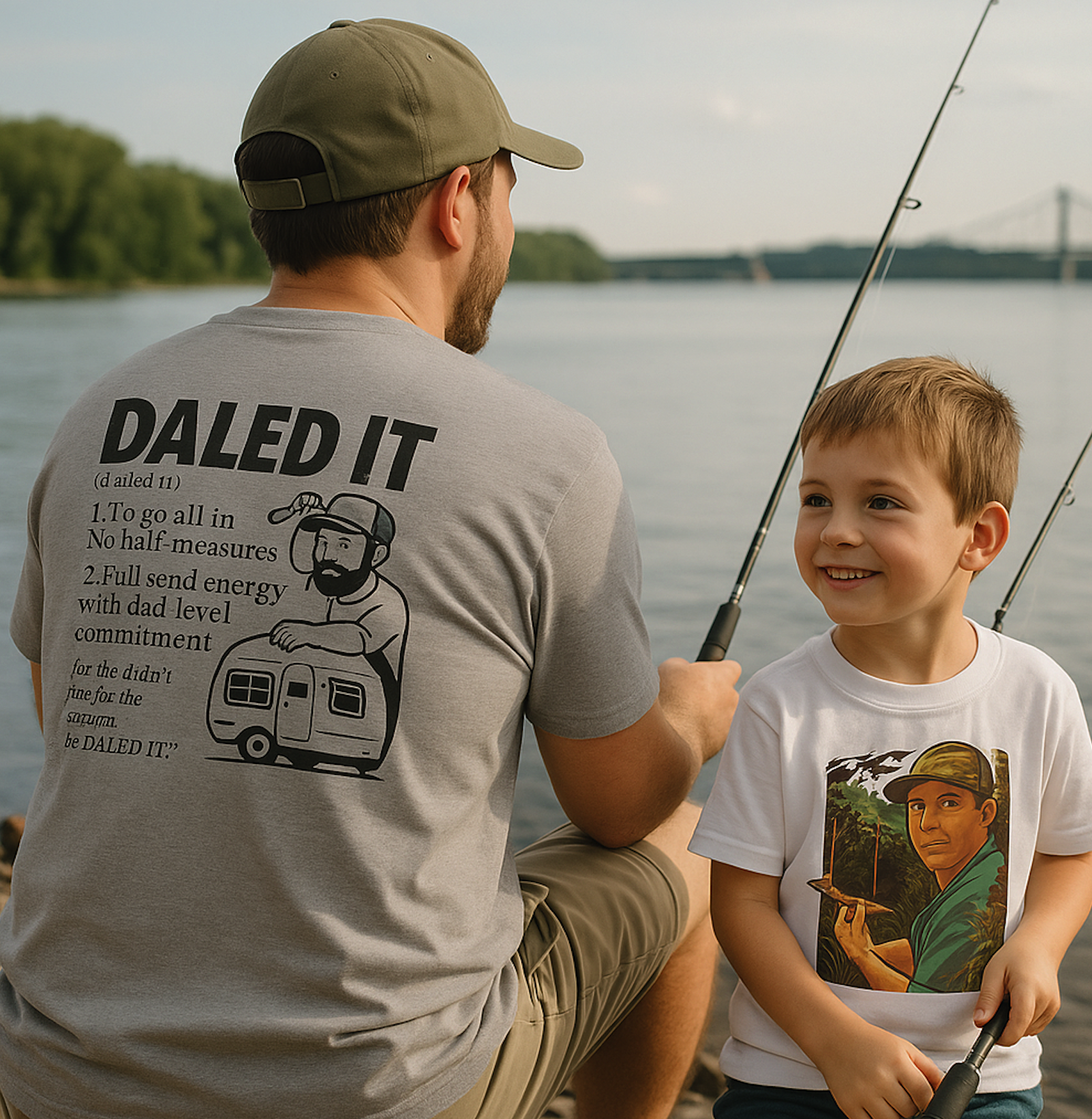 DALED IT | Full Send Outdoor Tee Unisex Softstyle T-Shirt product thumbnail image DALED IT | Full Send Outdoor Tee Unisex Softstyle T-Shirt product thumbnail image