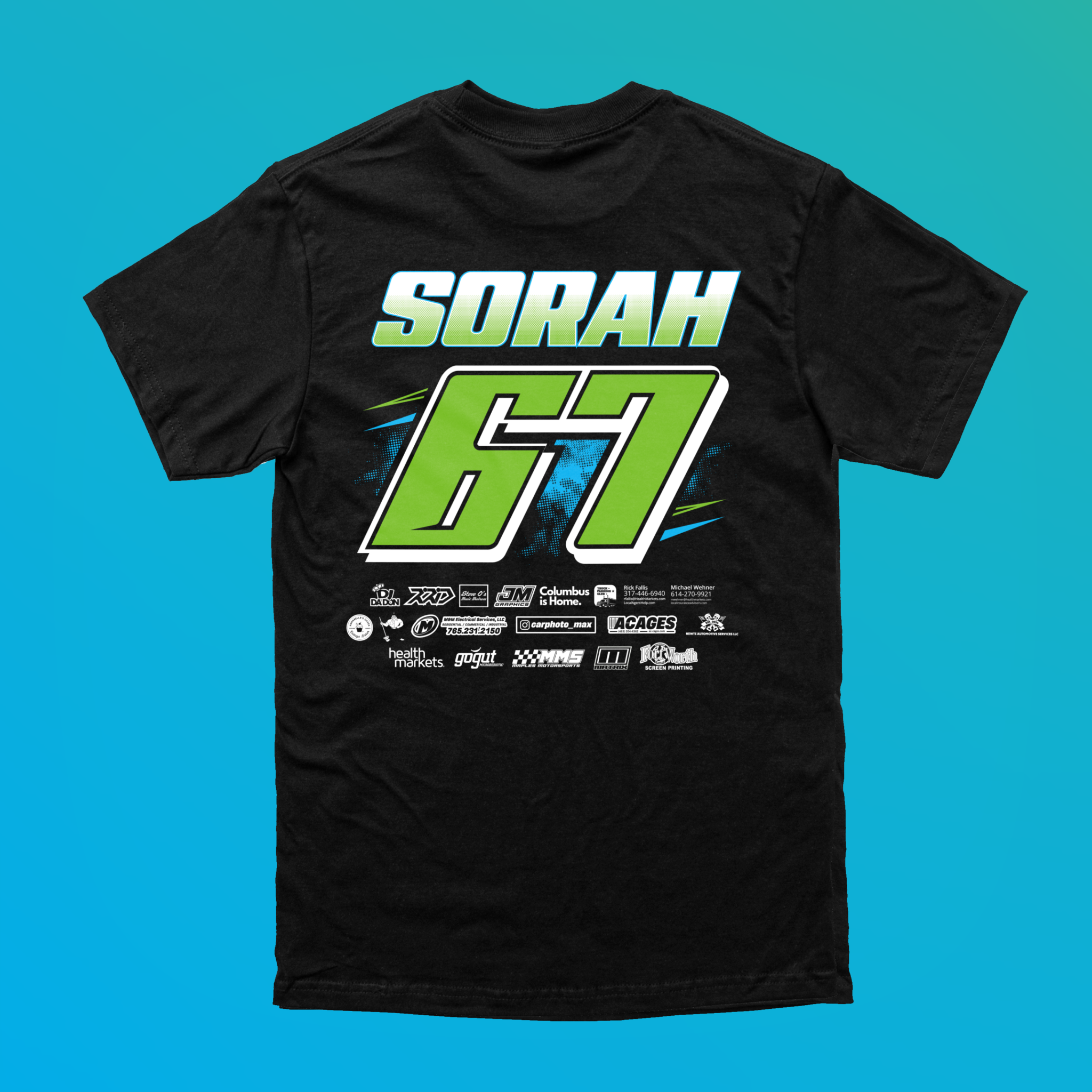 Presley Sorah Indianapolis 2025 T-Shirt product thumbnail image Presley Sorah Indianapolis 2025 T-Shirt product thumbnail image