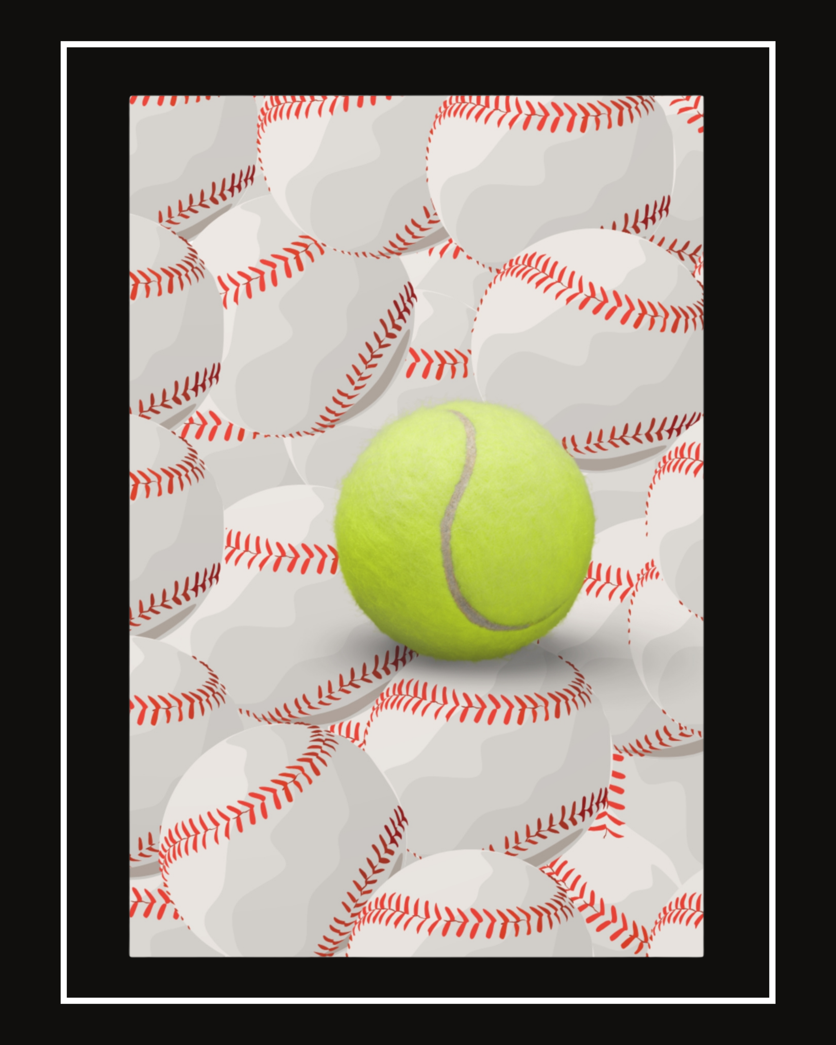 Tennis Trumps Baseball, tennis lovers, baseball vs tennis, kids who love tennis, canvas wall art tennis product thumbnail image Tennis Trumps Baseball, tennis lovers, baseball vs tennis, kids who love tennis, canvas wall art tennis product thumbnail image