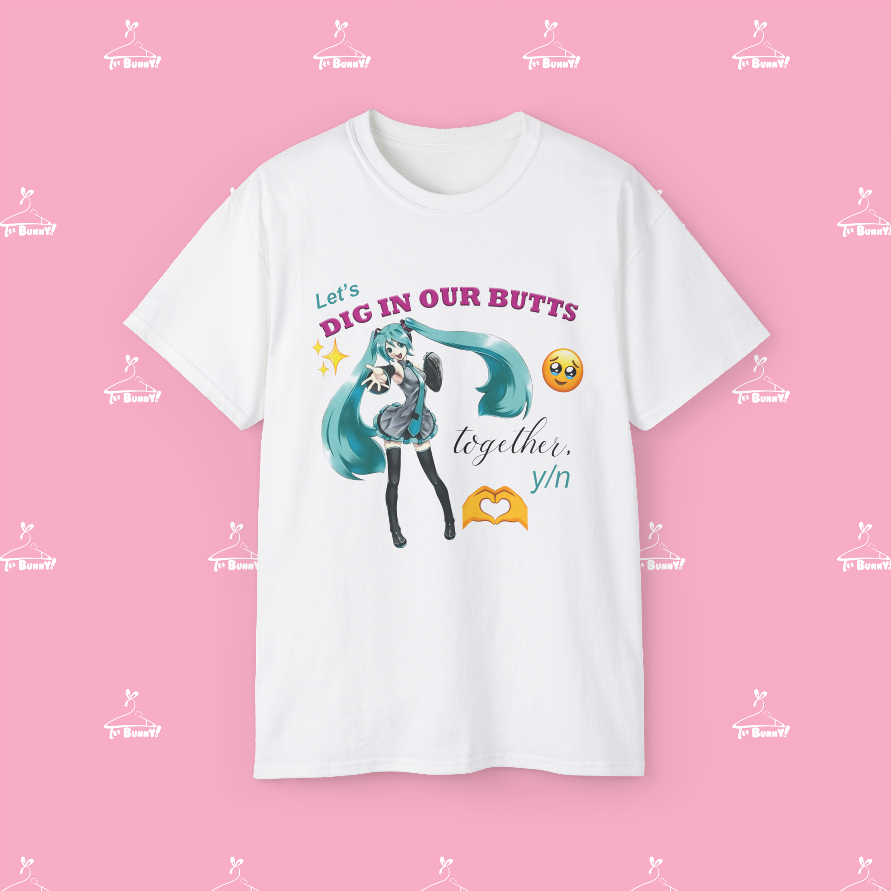 Twintail x Y/N - (Unisex Tee) *Variant 2* product thumbnail image Twintail x Y/N - (Unisex Tee) *Variant 2* product thumbnail image