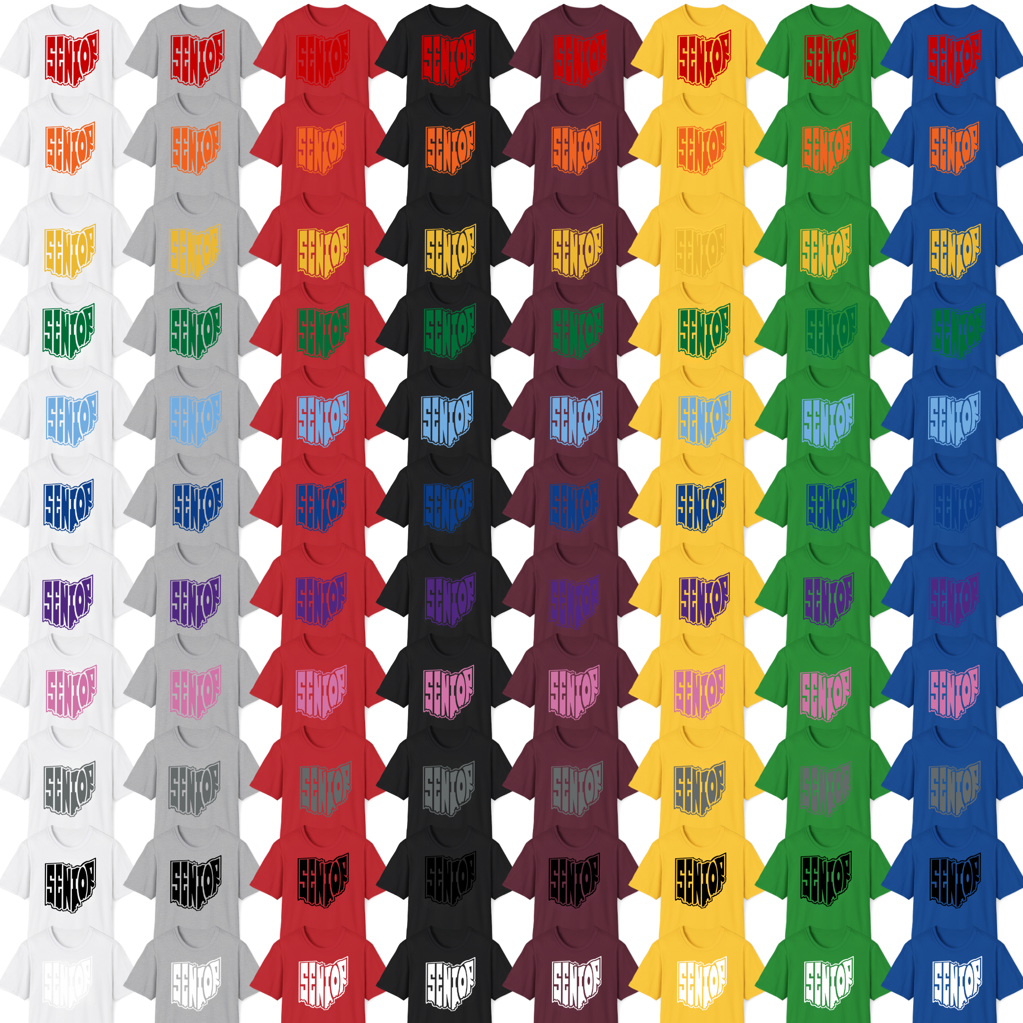 Personalized Ohio Senior T-Shirt, Gift for Grad, Ohio Pride, 2026 Graduation, Senior, graduation, Ohio, high school, college,  graduate, graduation party, senior year product thumbnail image