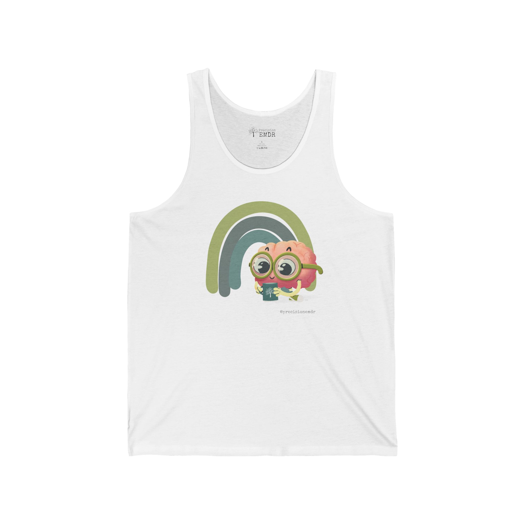 PEAbody Dark Rainbow Jersey Tank