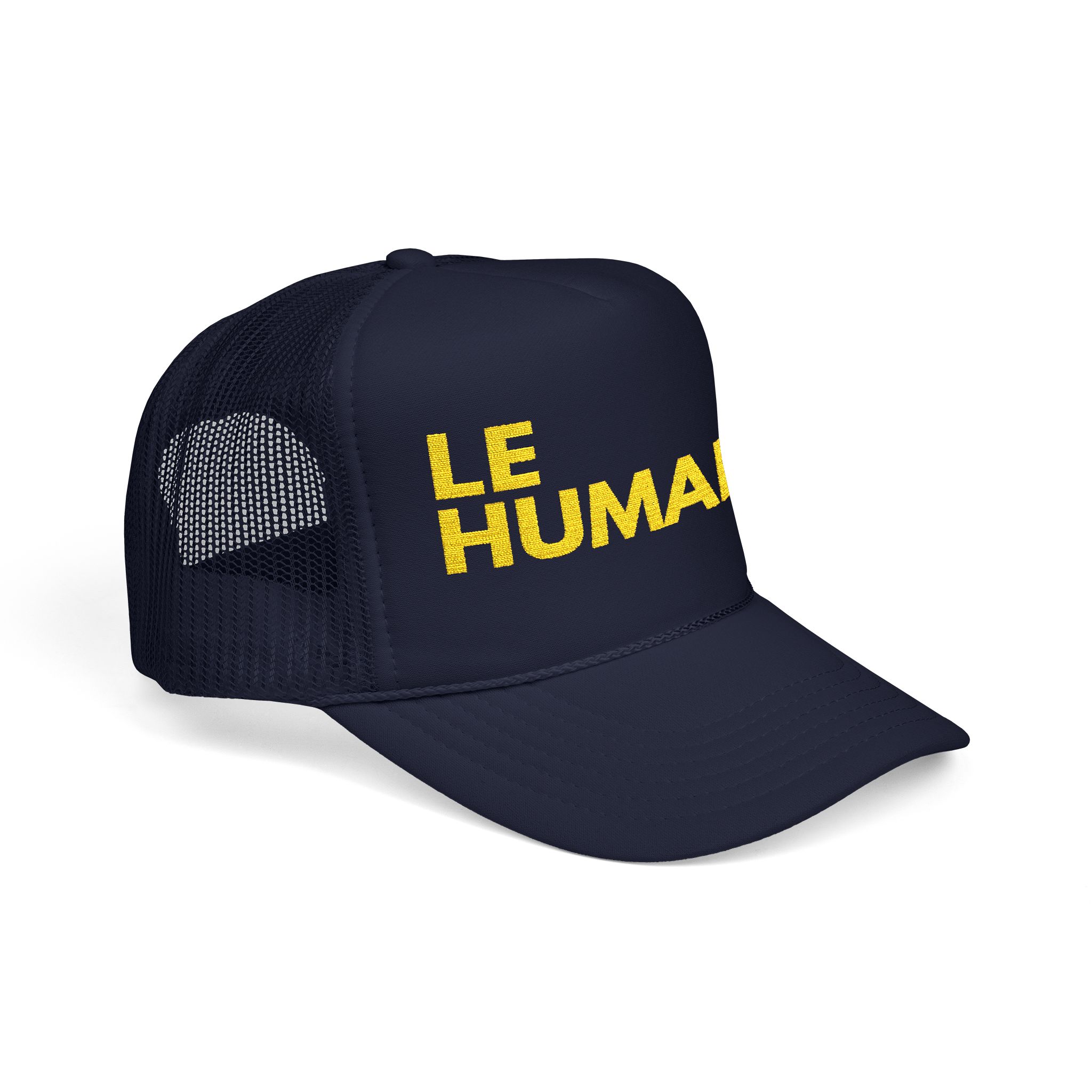 “Le Human” Foam Trucker Hat – A Reminder That We’re All Still Becoming product thumbnail image “Le Human” Foam Trucker Hat – A Reminder That We’re All Still Becoming product thumbnail image