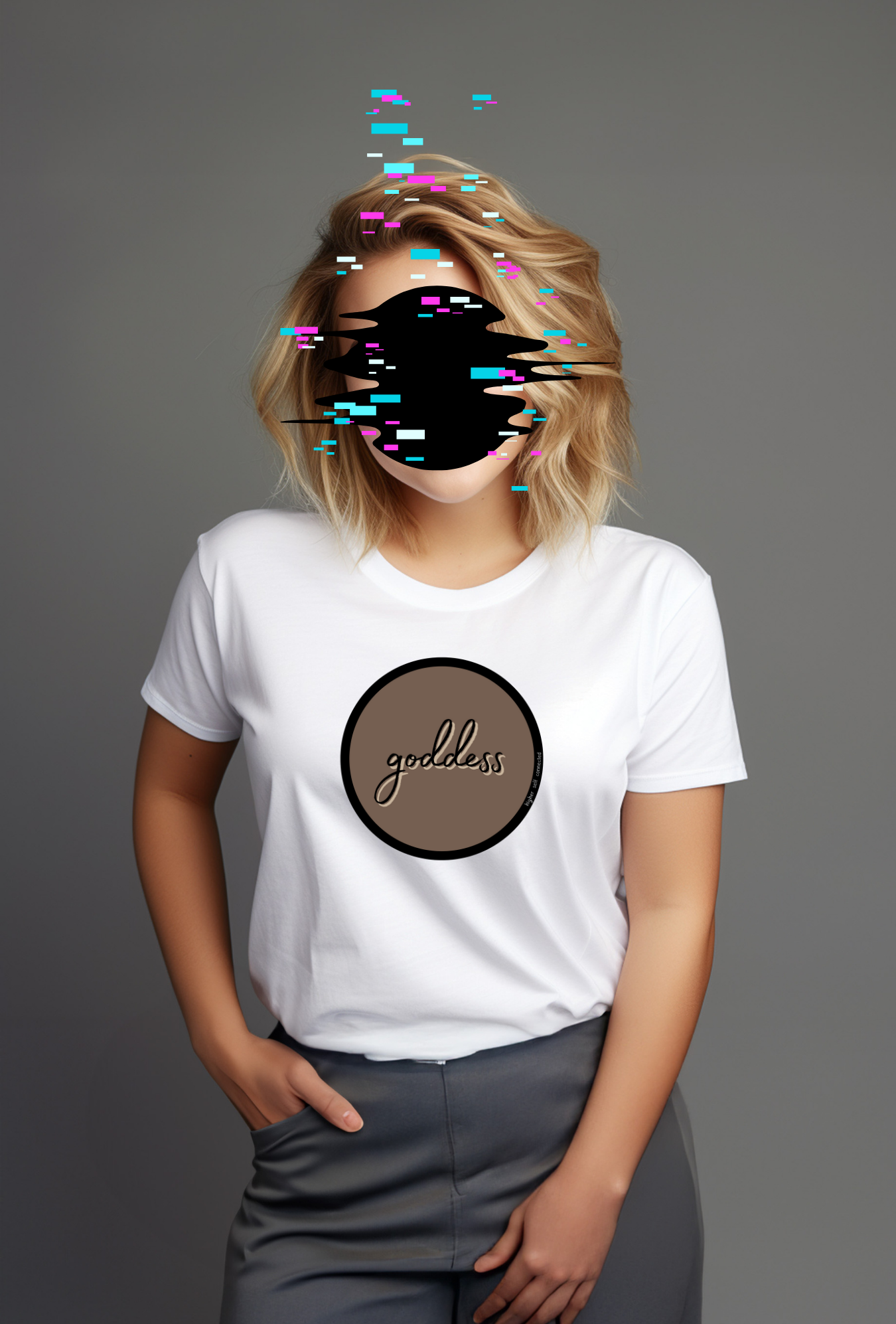 Goddess T-Shirt ( Mocha Brown) │ Halo - Inner Deity Collection