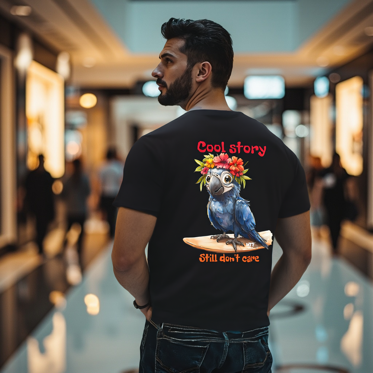 Sarcasm Culture Cool Story Still Don't Care Tee