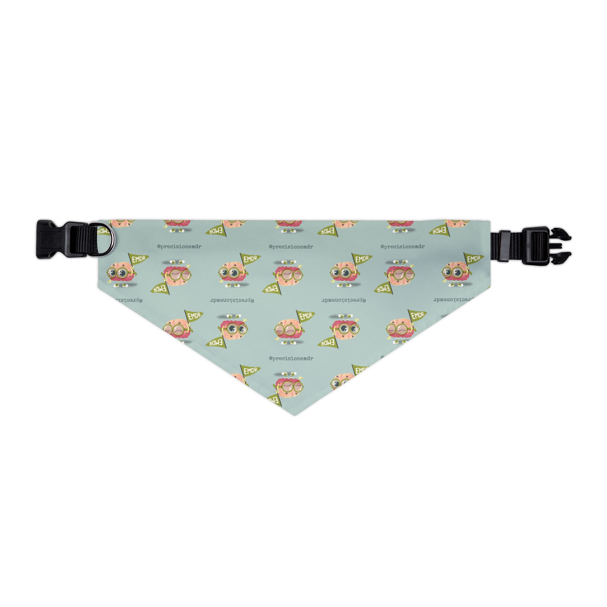 PEAbody Loves EMDR Pet Bandana Collar, 4 Sizes Available product thumbnail image PEAbody Loves EMDR Pet Bandana Collar, 4 Sizes Available product thumbnail image