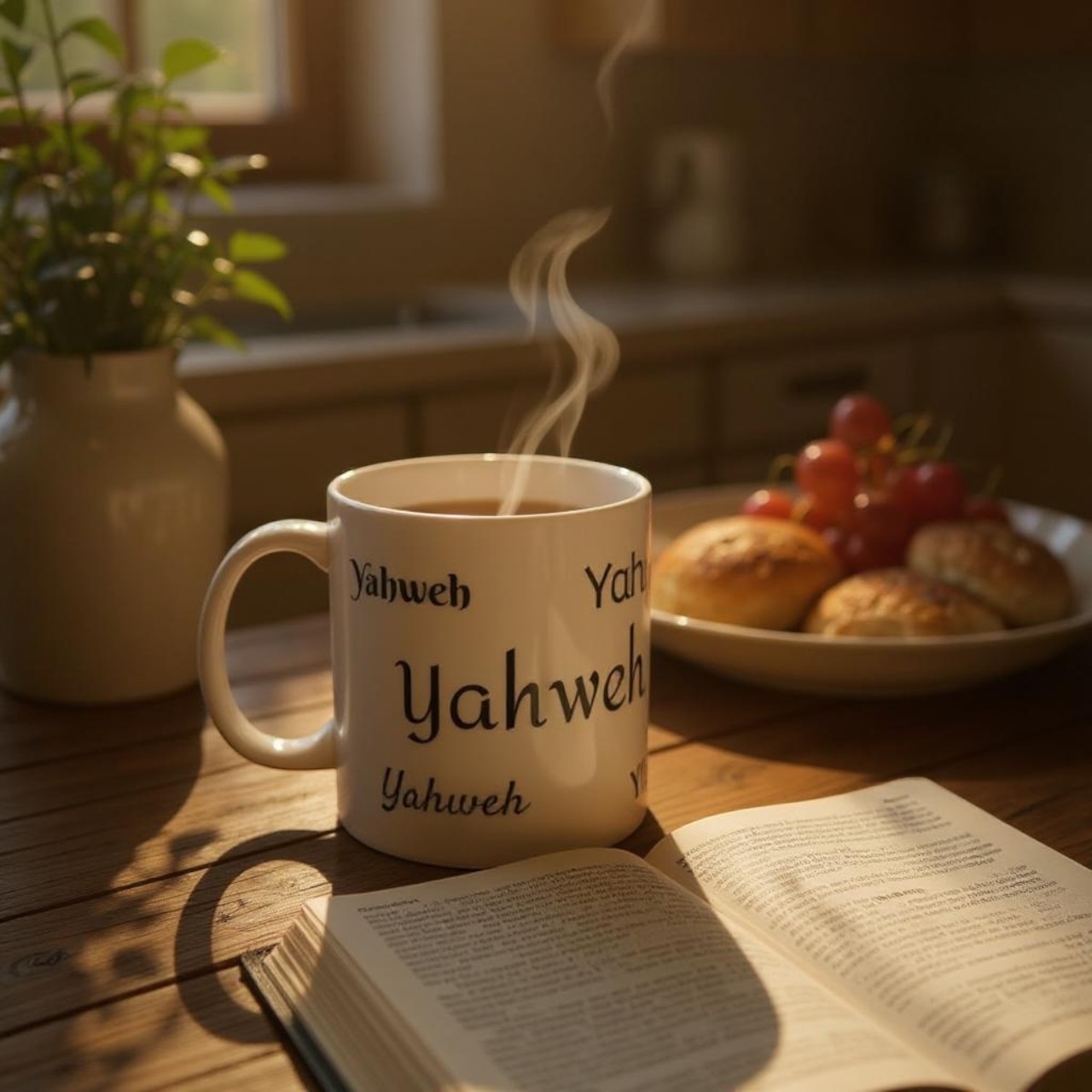 Yahweh Ceramic Mug, (11oz, 15oz)