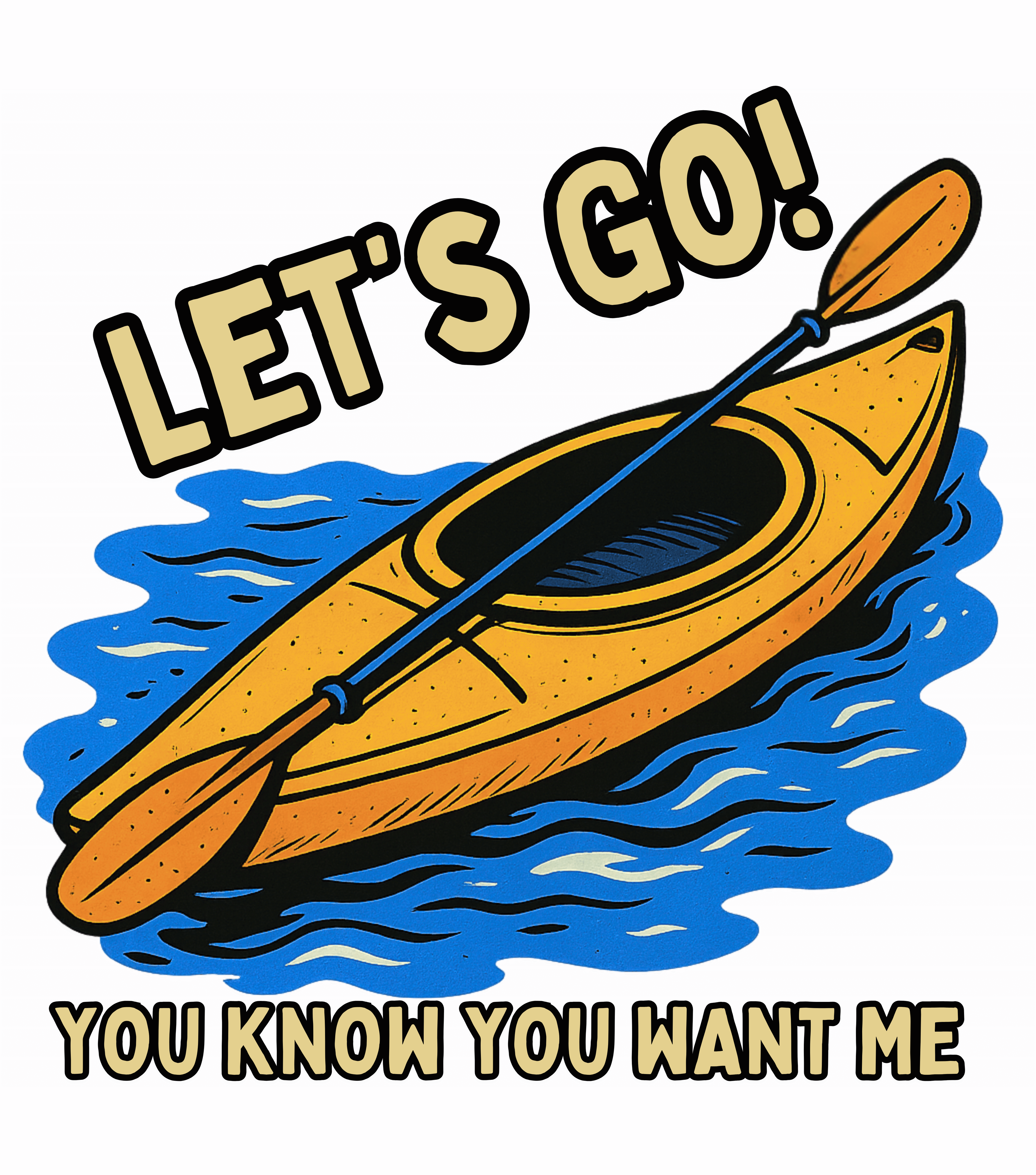 Kayak, Let’s Go.! Everything’s Better on a Boat, Casual Graphic Unisex T-Shirt product thumbnail image Kayak, Let’s Go.! Everything’s Better on a Boat, Casual Graphic Unisex T-Shirt product thumbnail image