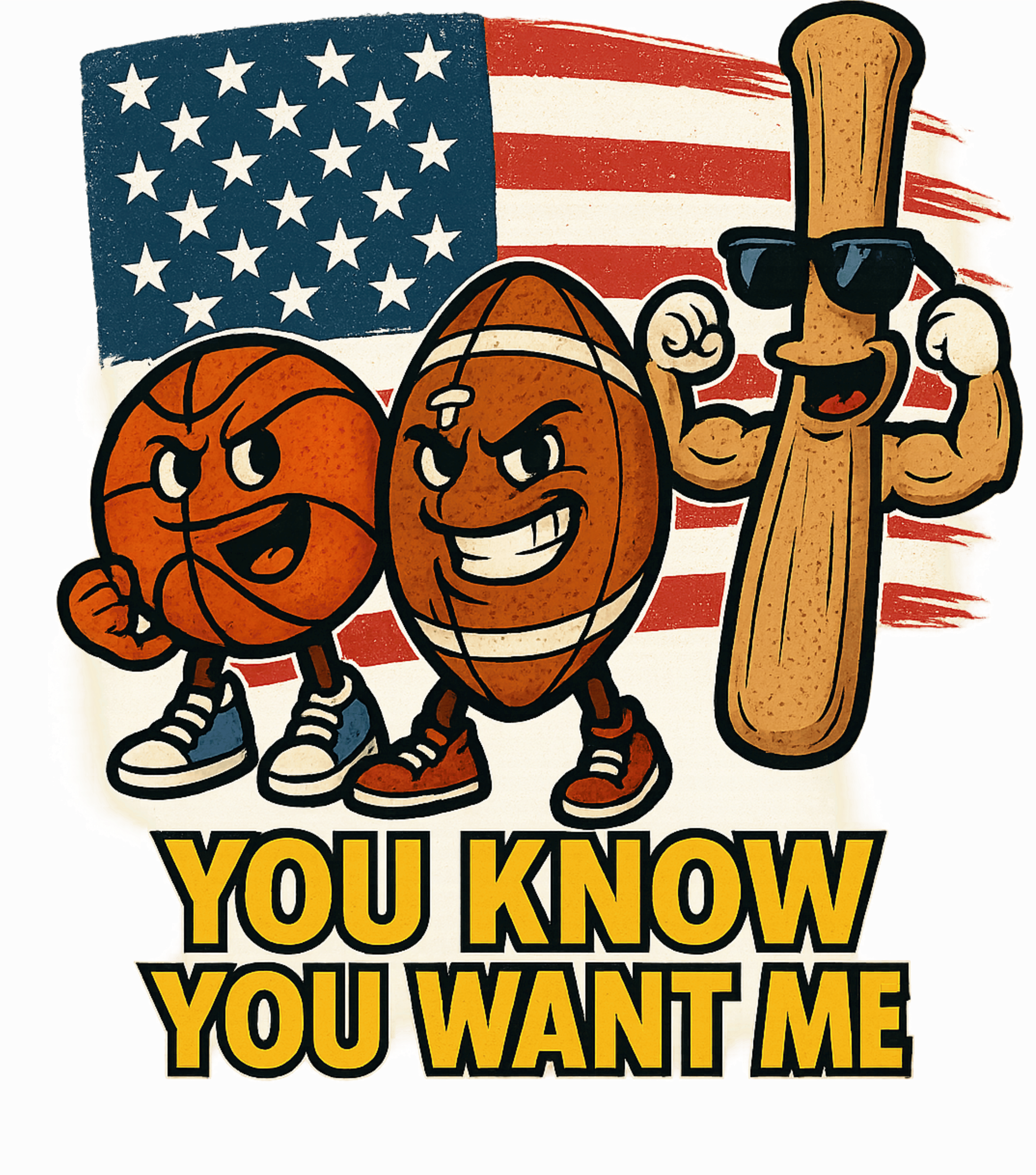 American Sports, Casual Graphic Unisex T-Shirt product thumbnail image American Sports, Casual Graphic Unisex T-Shirt product thumbnail image