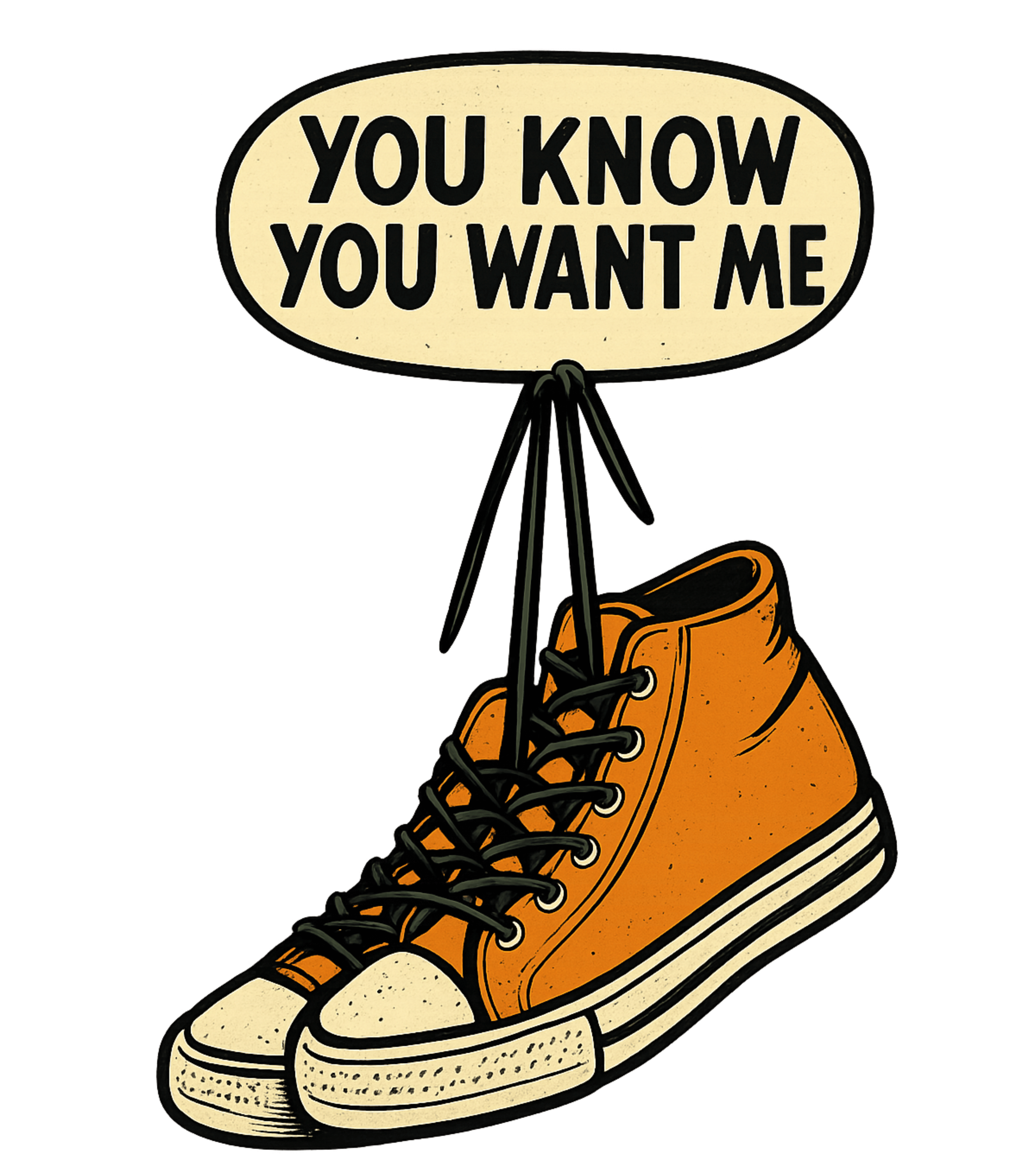 Sneakers, You Know You Want Me, Casual Graphic Unisex T-Shirt product thumbnail image Sneakers, You Know You Want Me, Casual Graphic Unisex T-Shirt product thumbnail image