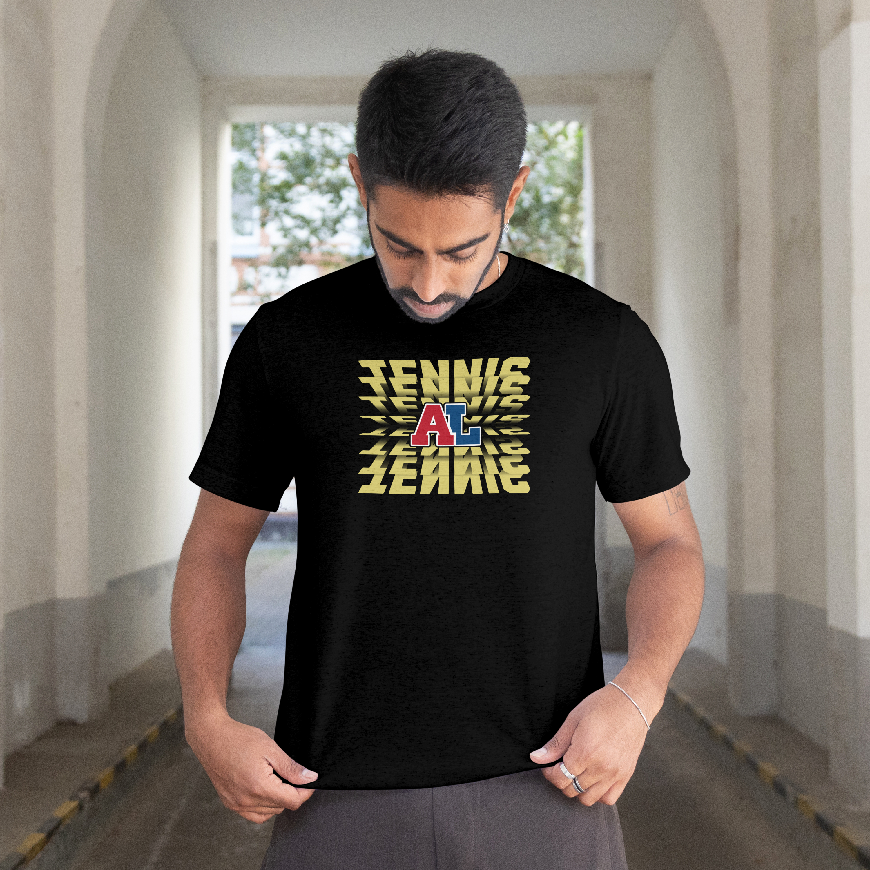 Unisex Tennis Vibe T-Shirt - CVC Jersey T-shirt product thumbnail image Unisex Tennis Vibe T-Shirt - CVC Jersey T-shirt product thumbnail image