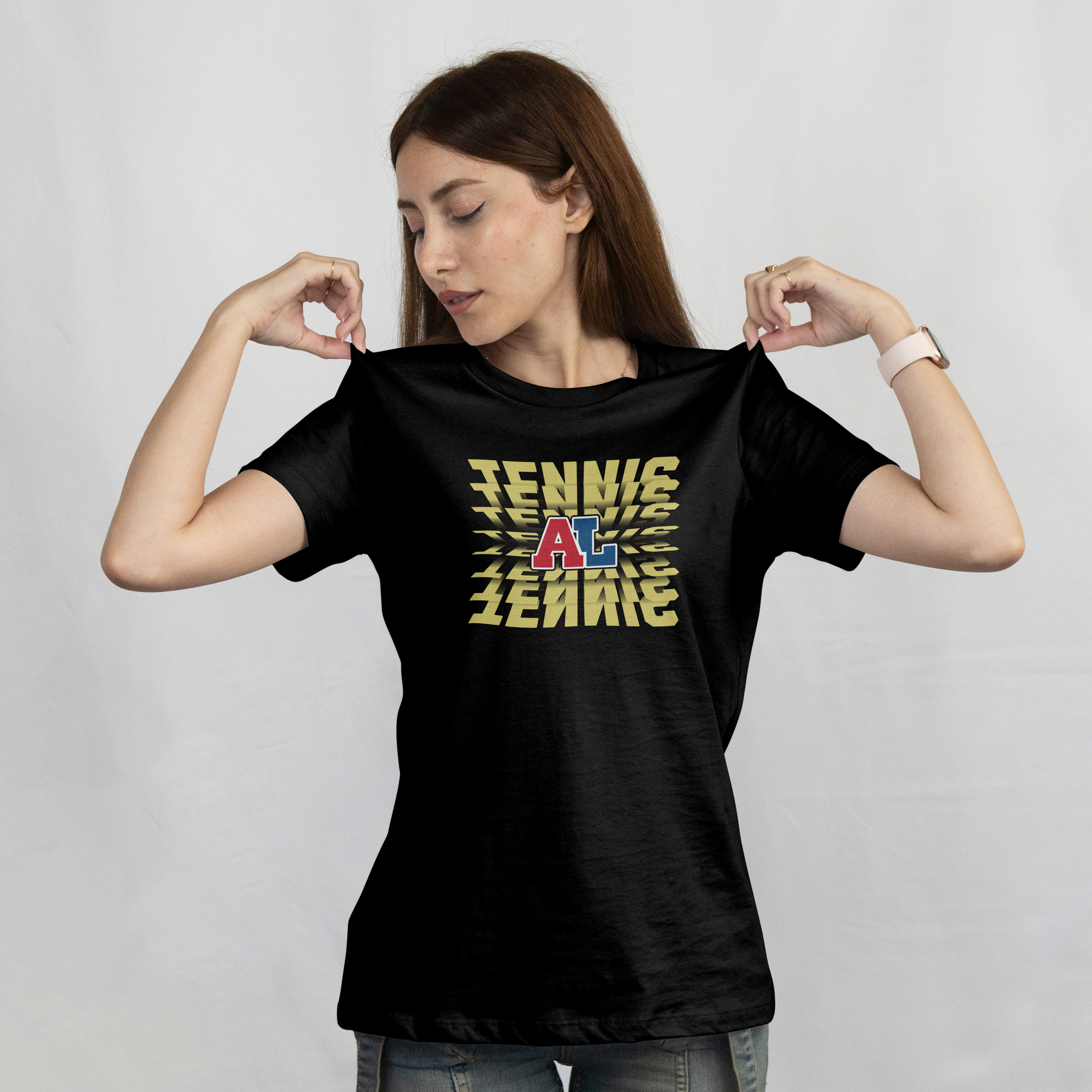 Unisex Tennis Vibe T-Shirt - CVC Jersey T-shirt product thumbnail image